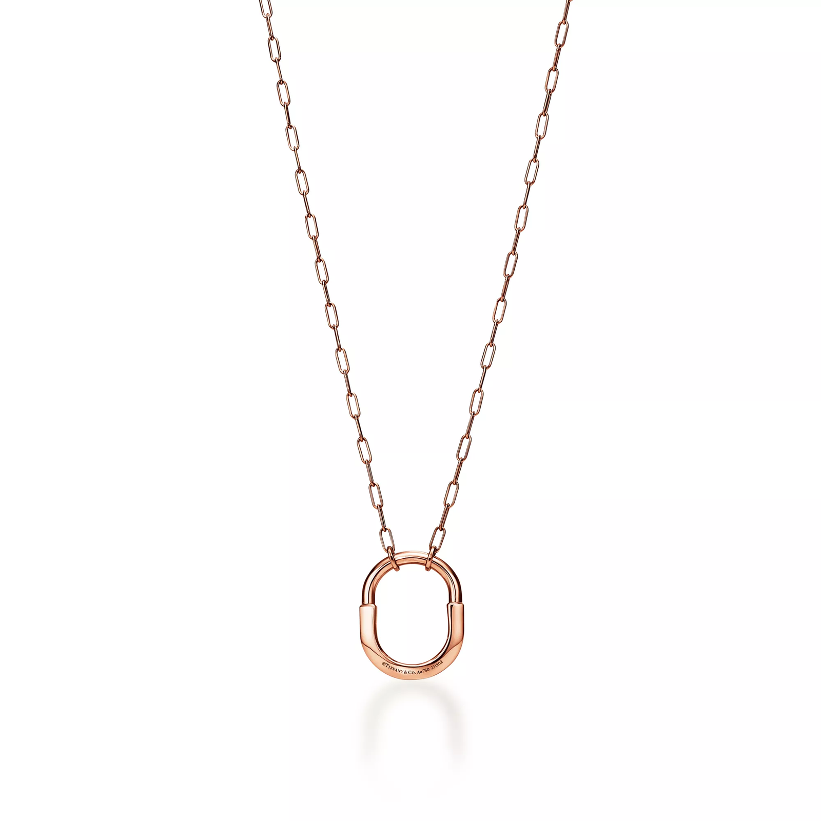 Pendant in Rose Gold, Medium