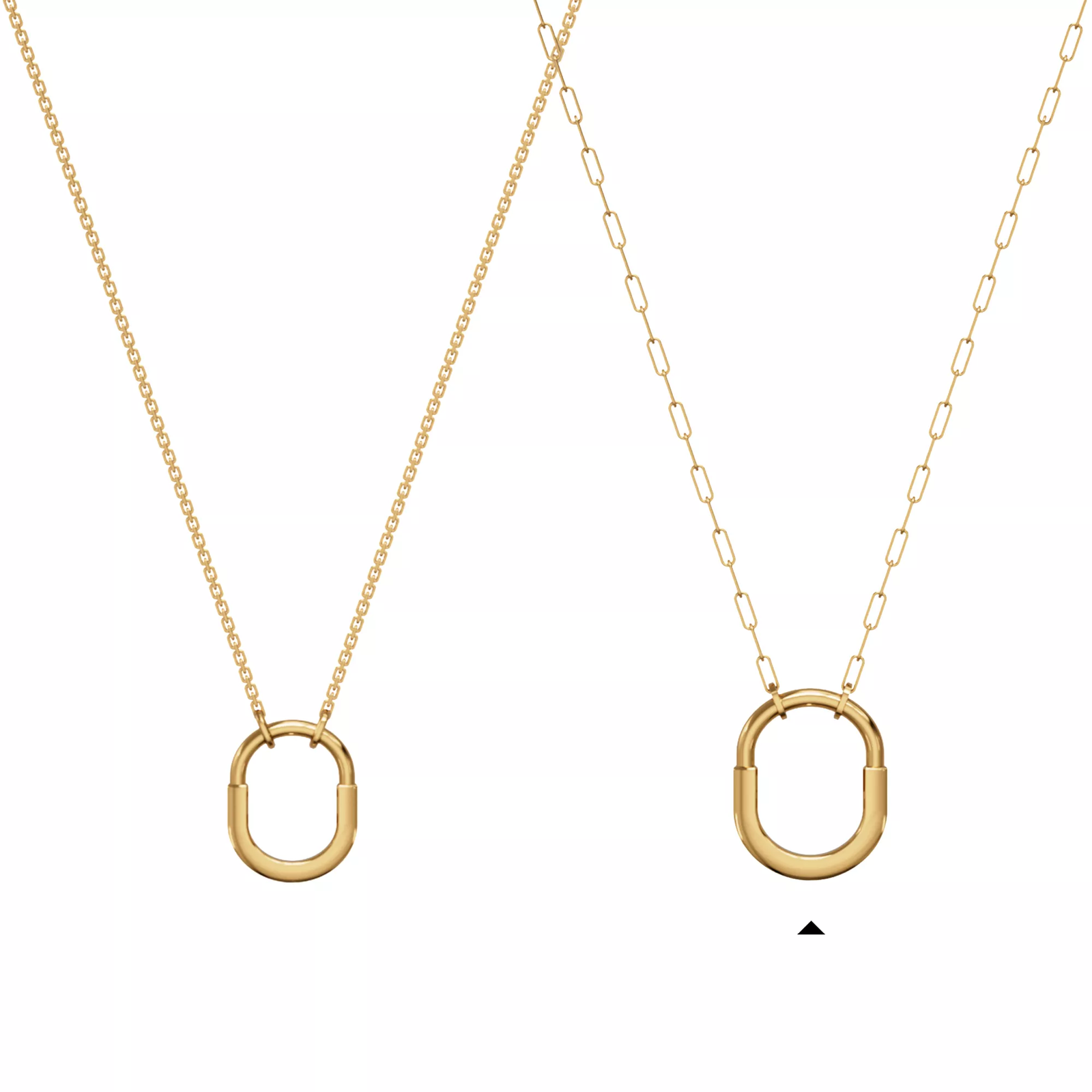 Pendant in Yellow Gold, Medium