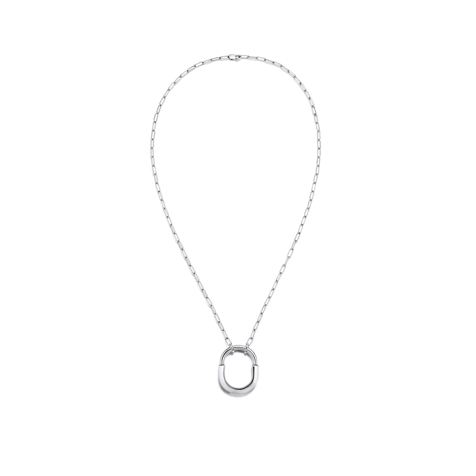 Pendant in White Gold, Medium