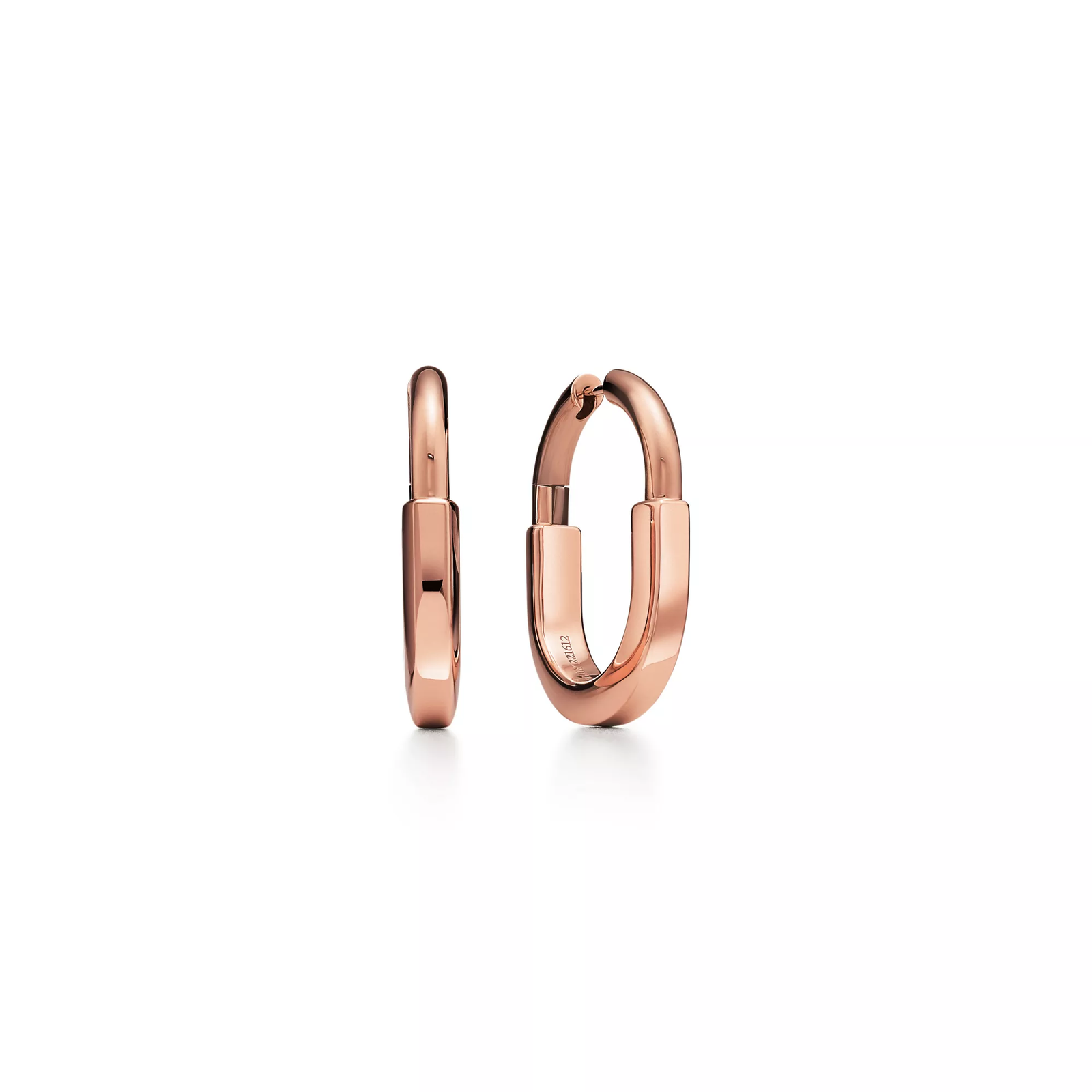 Earrings in Rose Gold, Medium