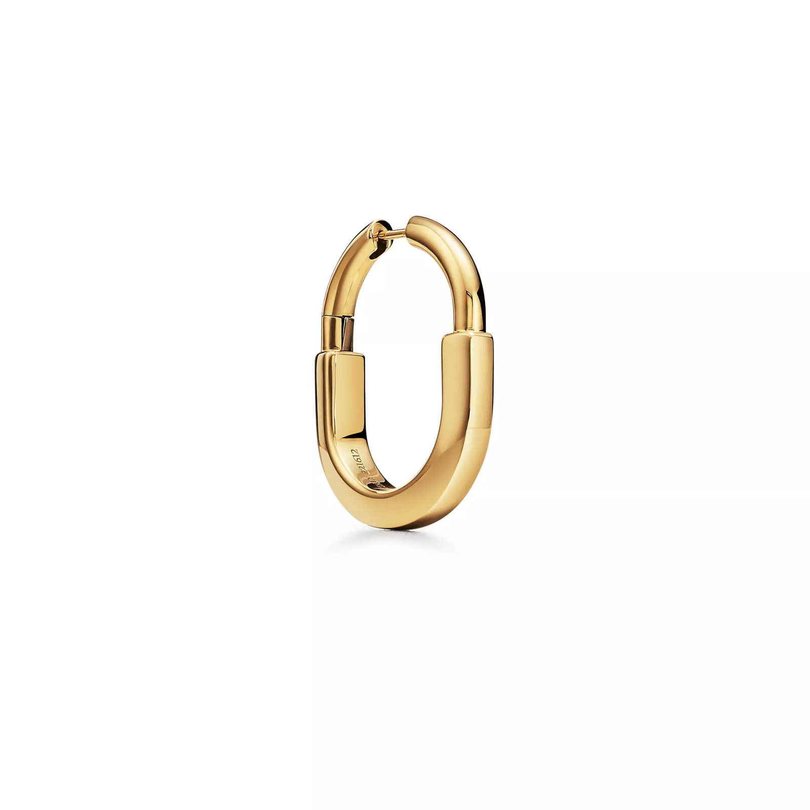 Earrings in Yellow Gold, Medium