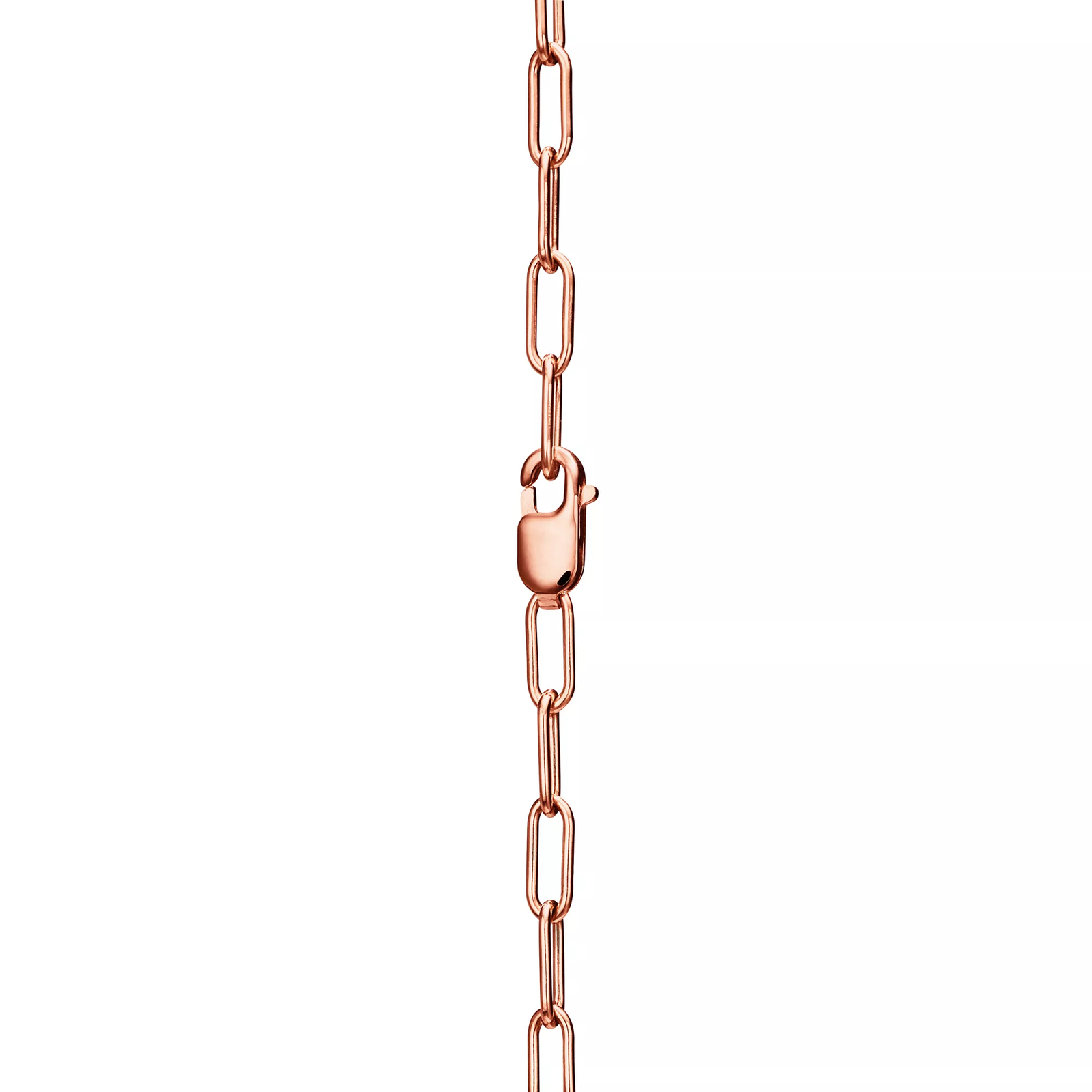 Pendant in Rose Gold with Pave Diamonds, Medium