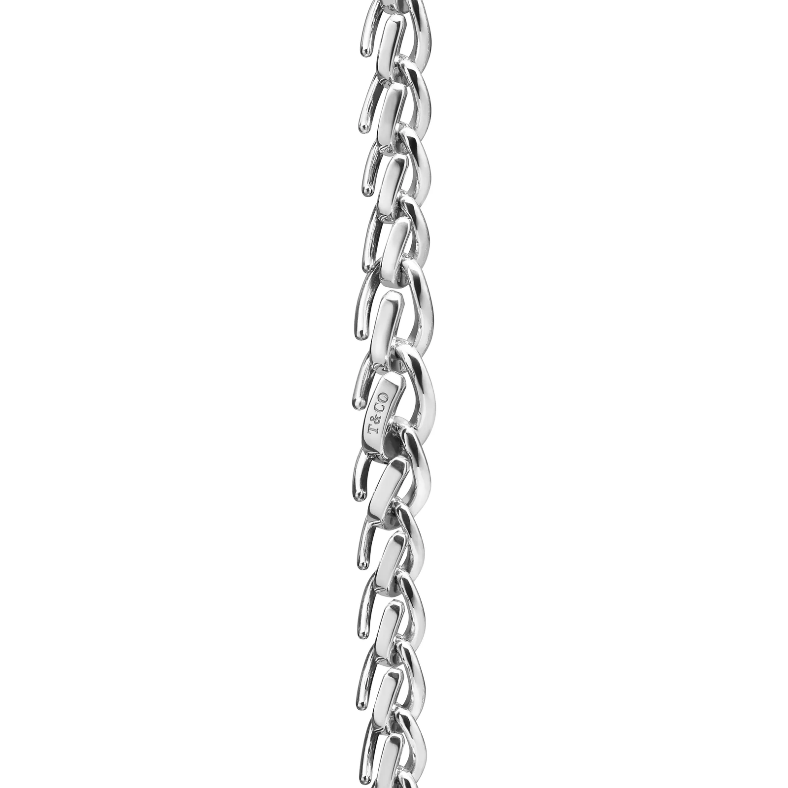 Medium Link Necklace in High-polished Sterling Silver