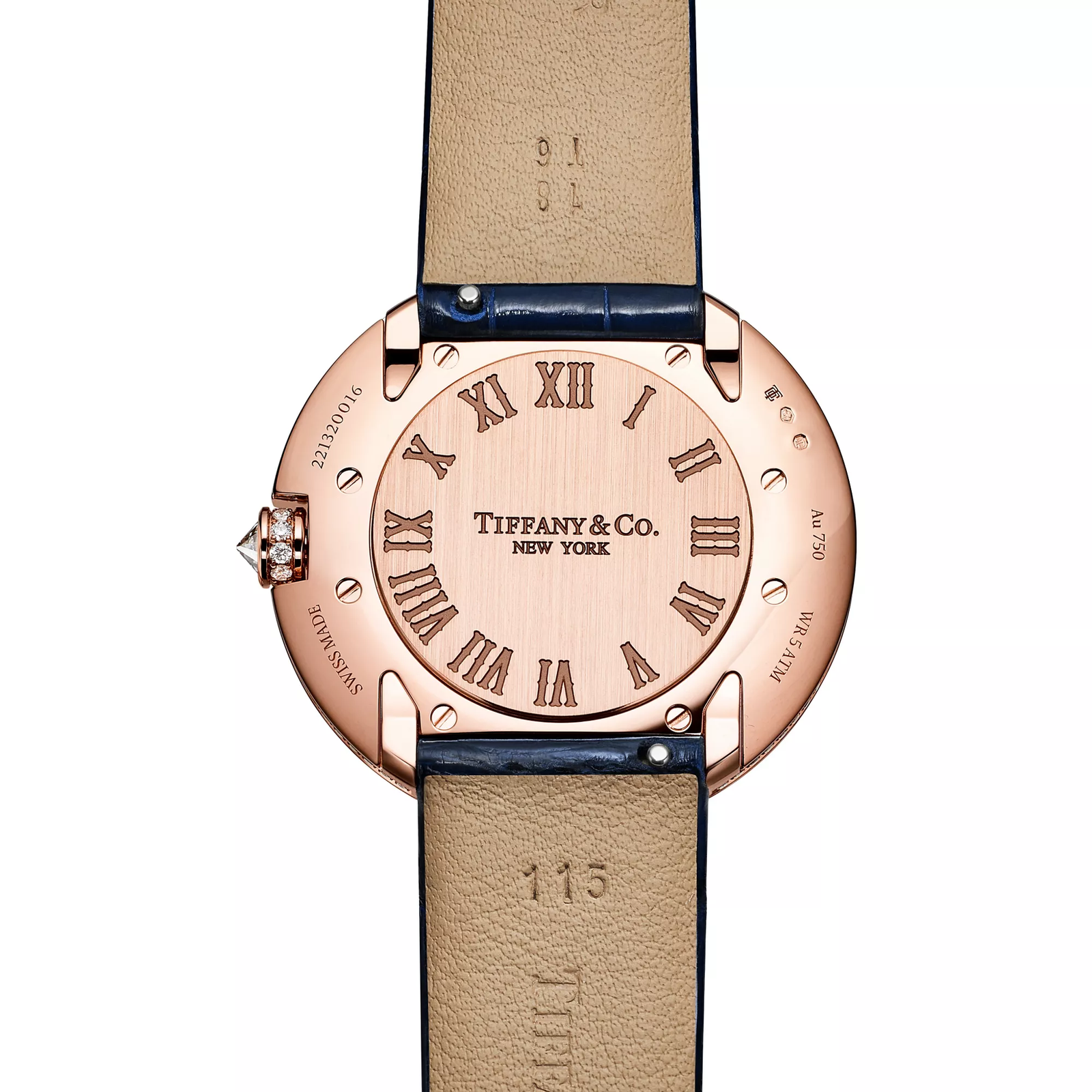 Watch in Rose Gold with Diamonds