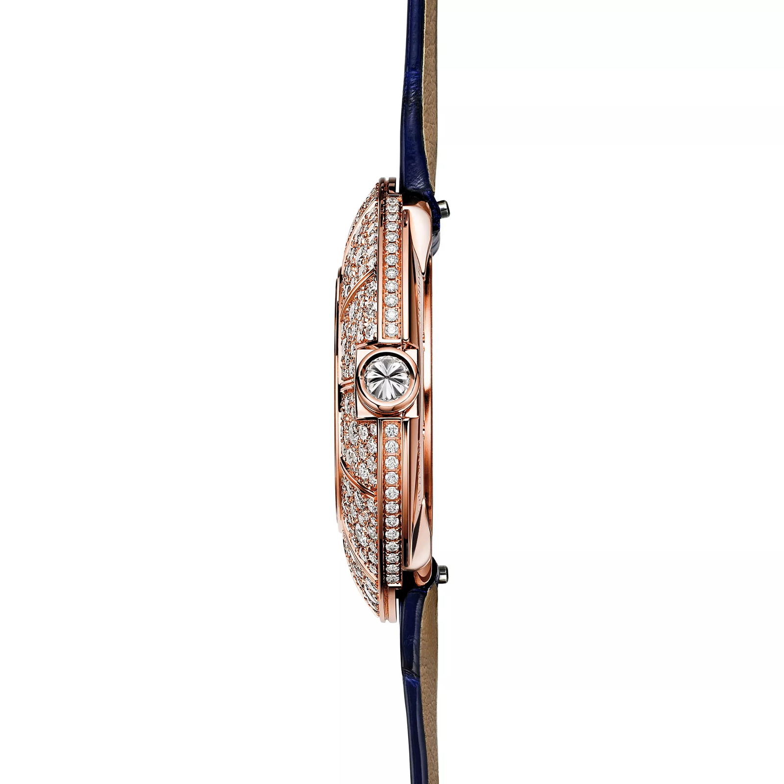 Watch in Rose Gold with Diamonds