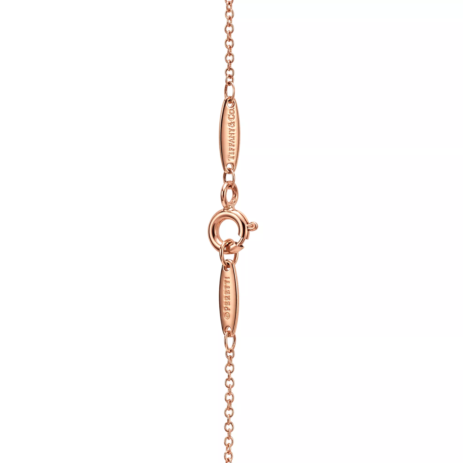 Bean design Bracelet in Rose Gold with Diamonds