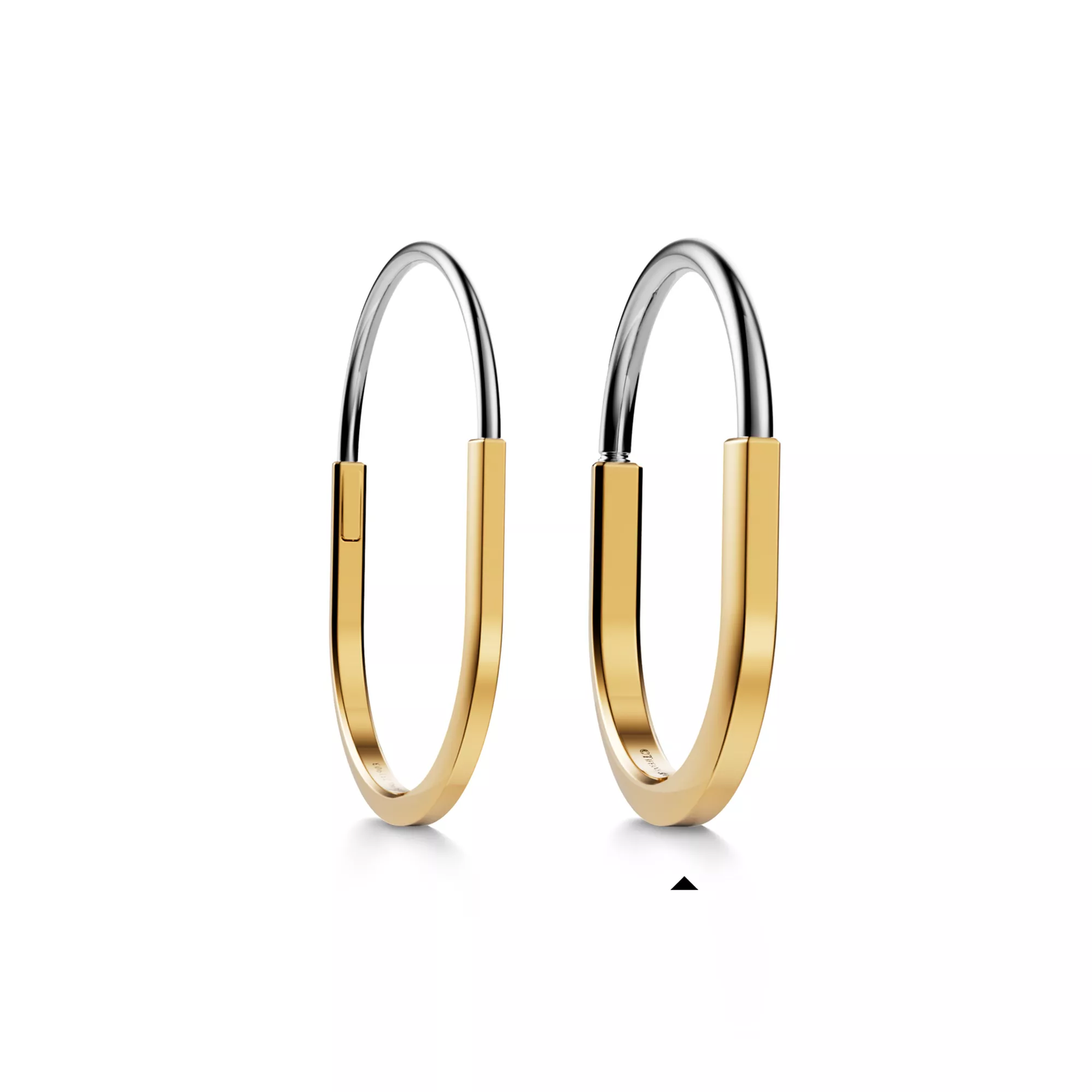 Bangle in Yellow and White Gold