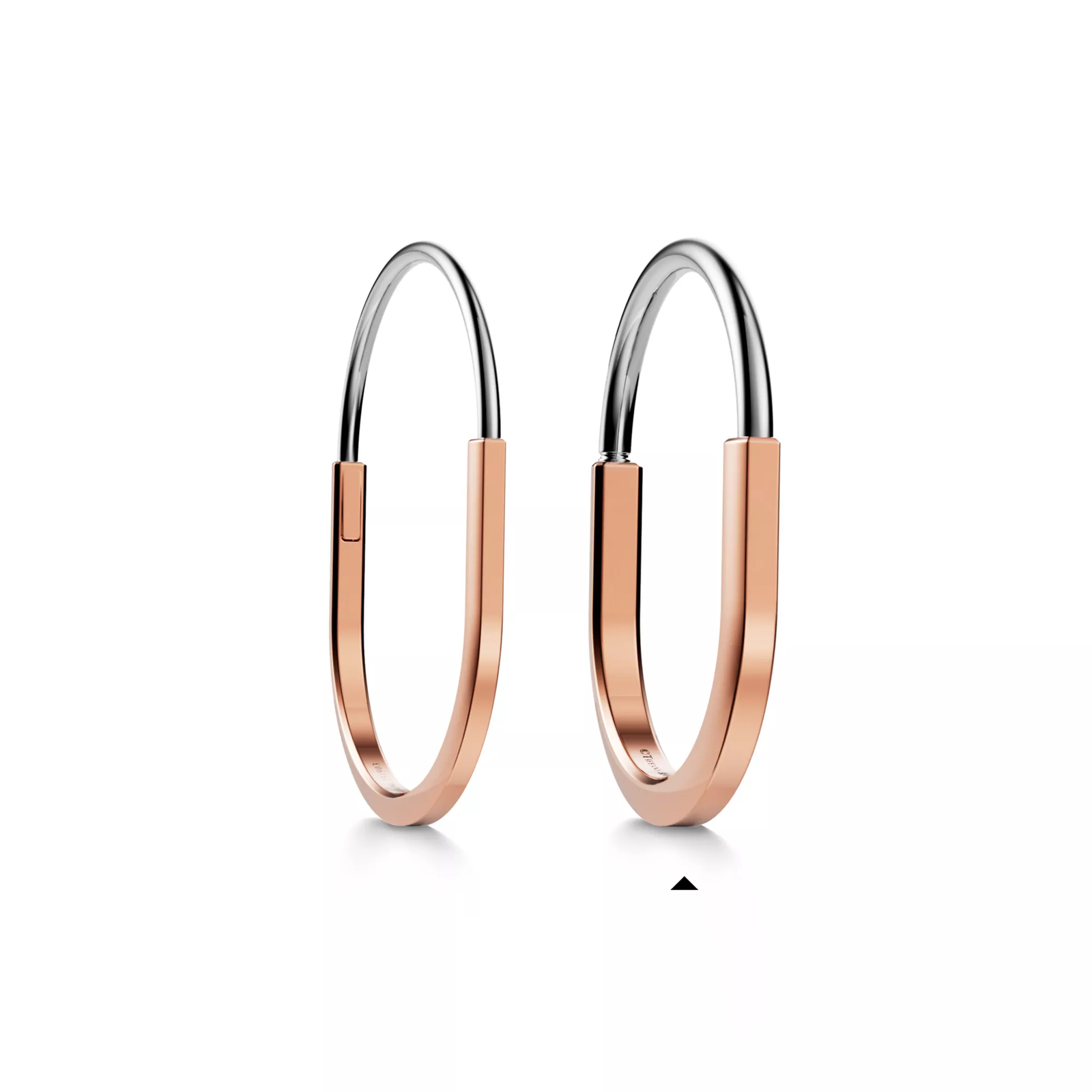 Bangle in Rose and White Gold