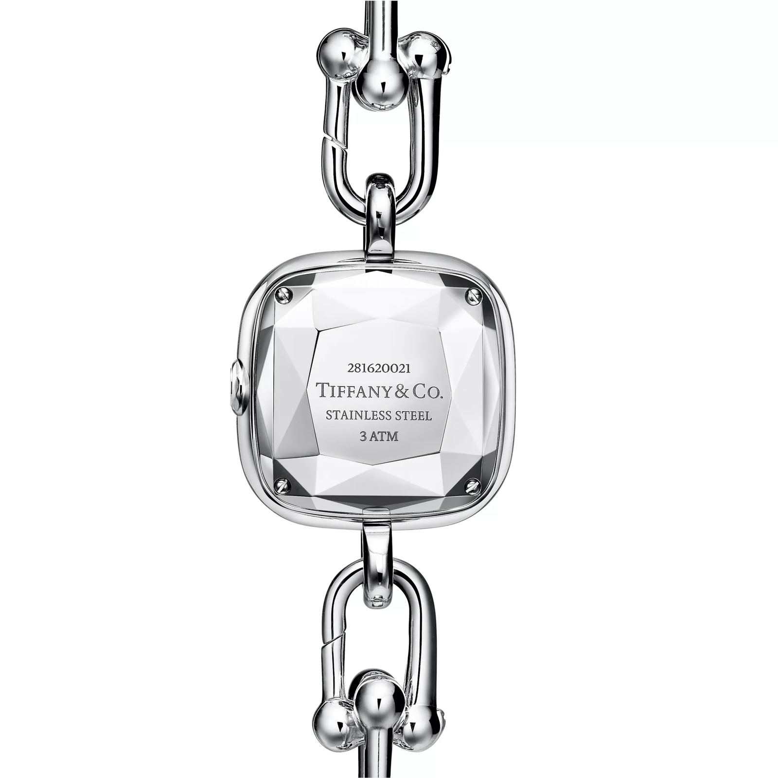 Watch in Sterling Silver and Steel with Diamonds