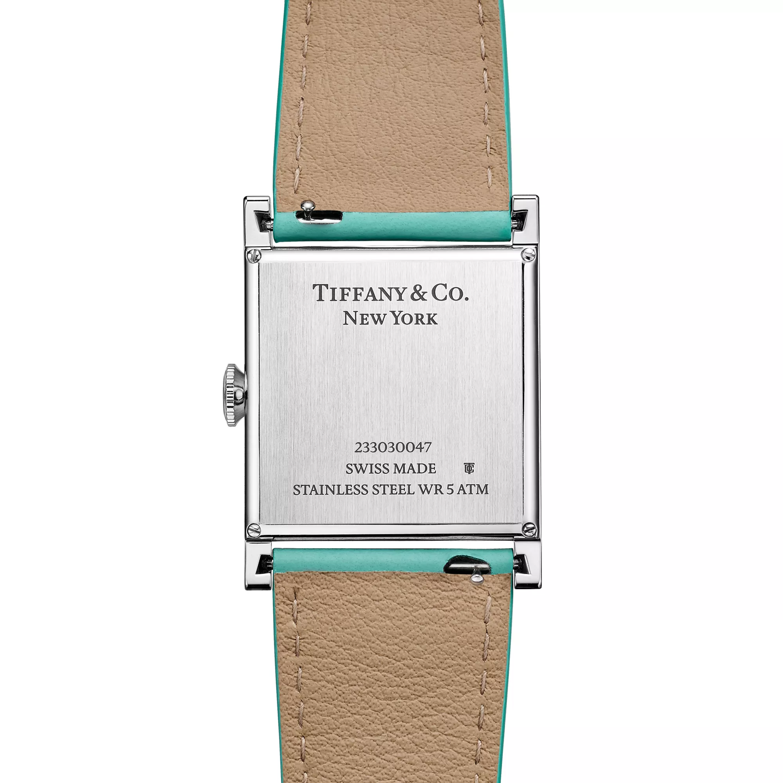 27 mm Watch in Steel with a Tiffany Blue Dial