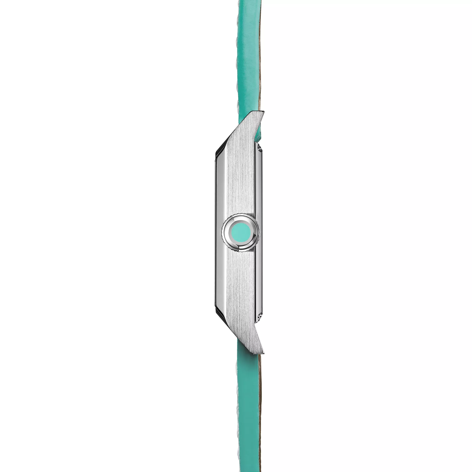 27 mm Watch in Steel with a Tiffany Blue Dial