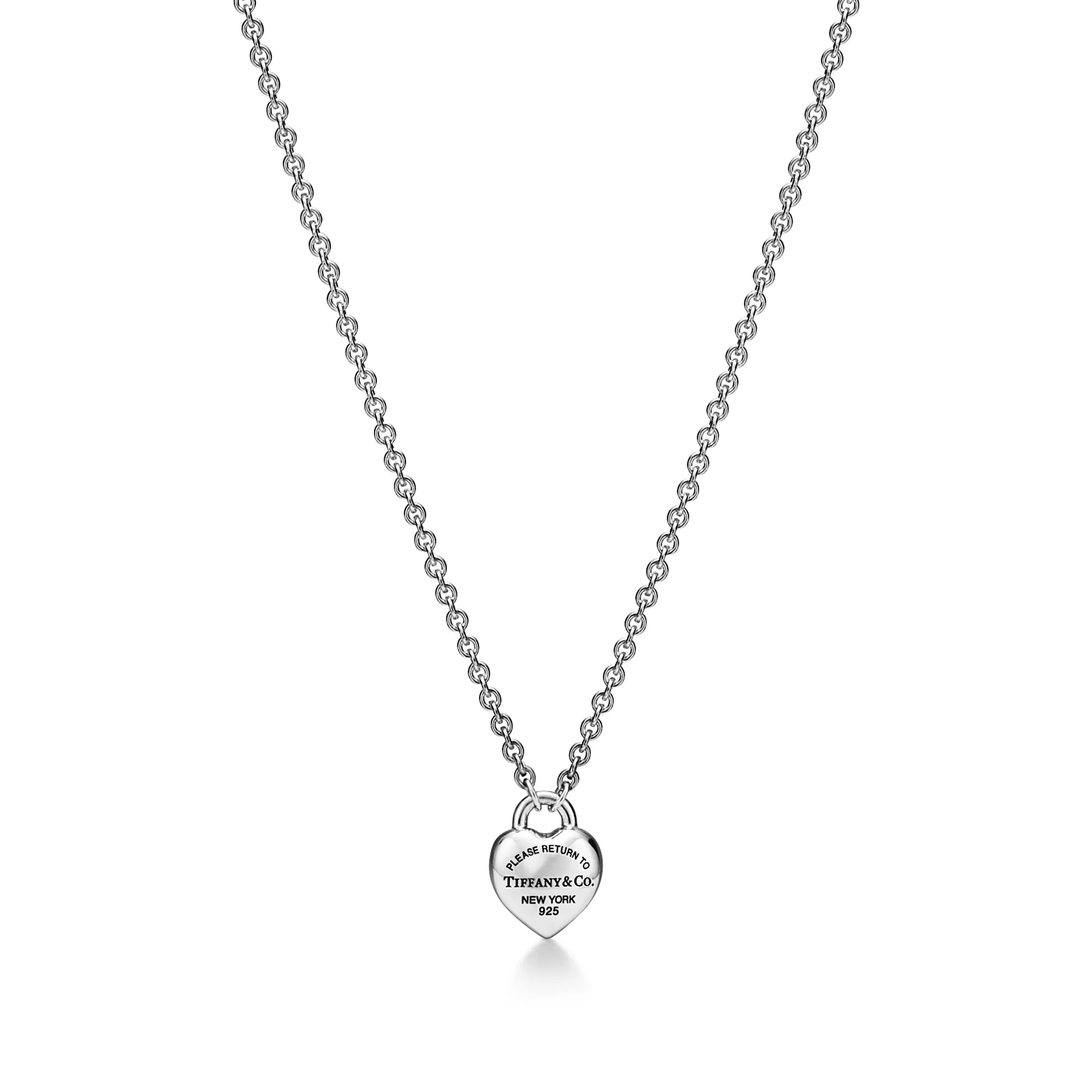 Full Heart Pendant in Sterling Silver
