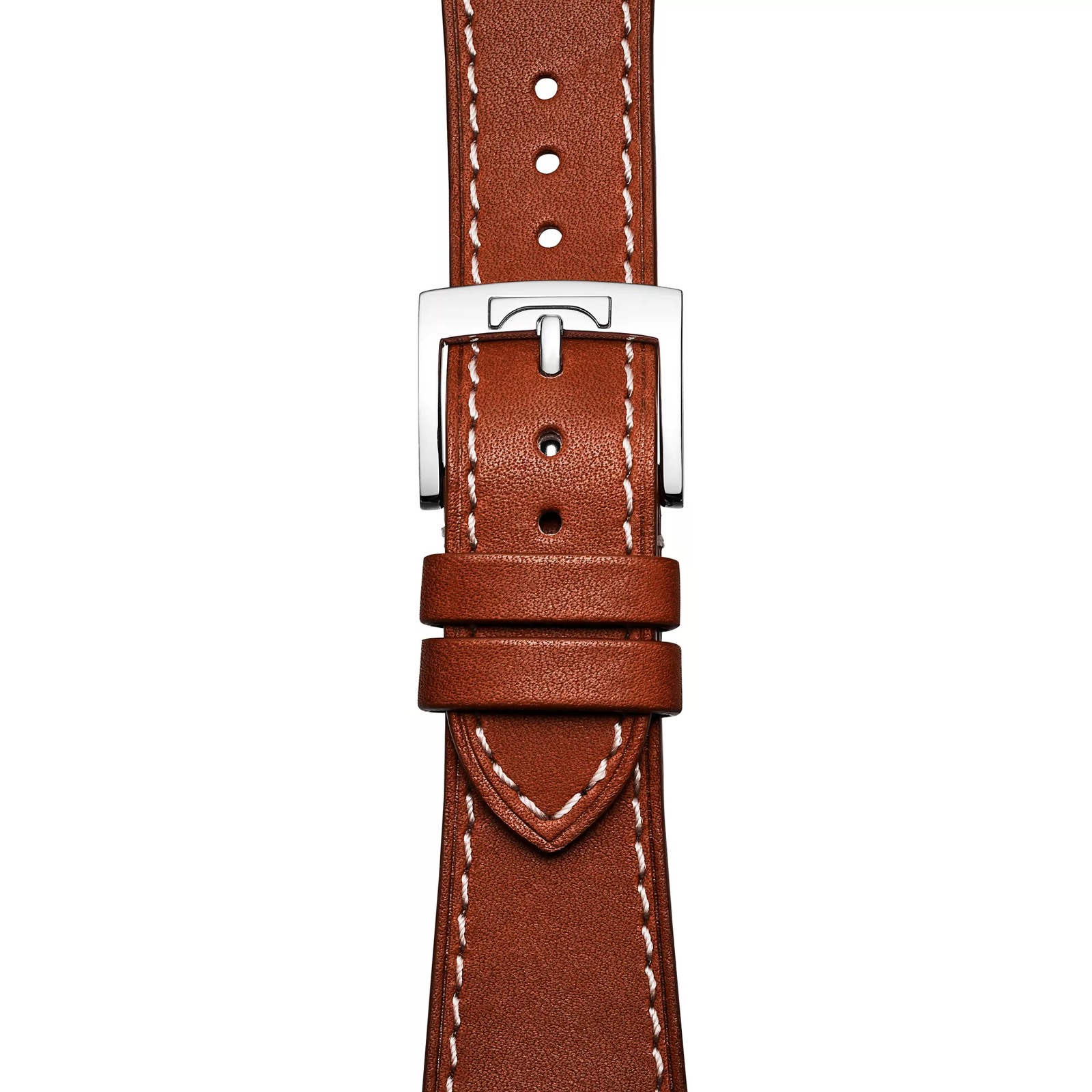 30 mm  Watch in Steel with a White Dial