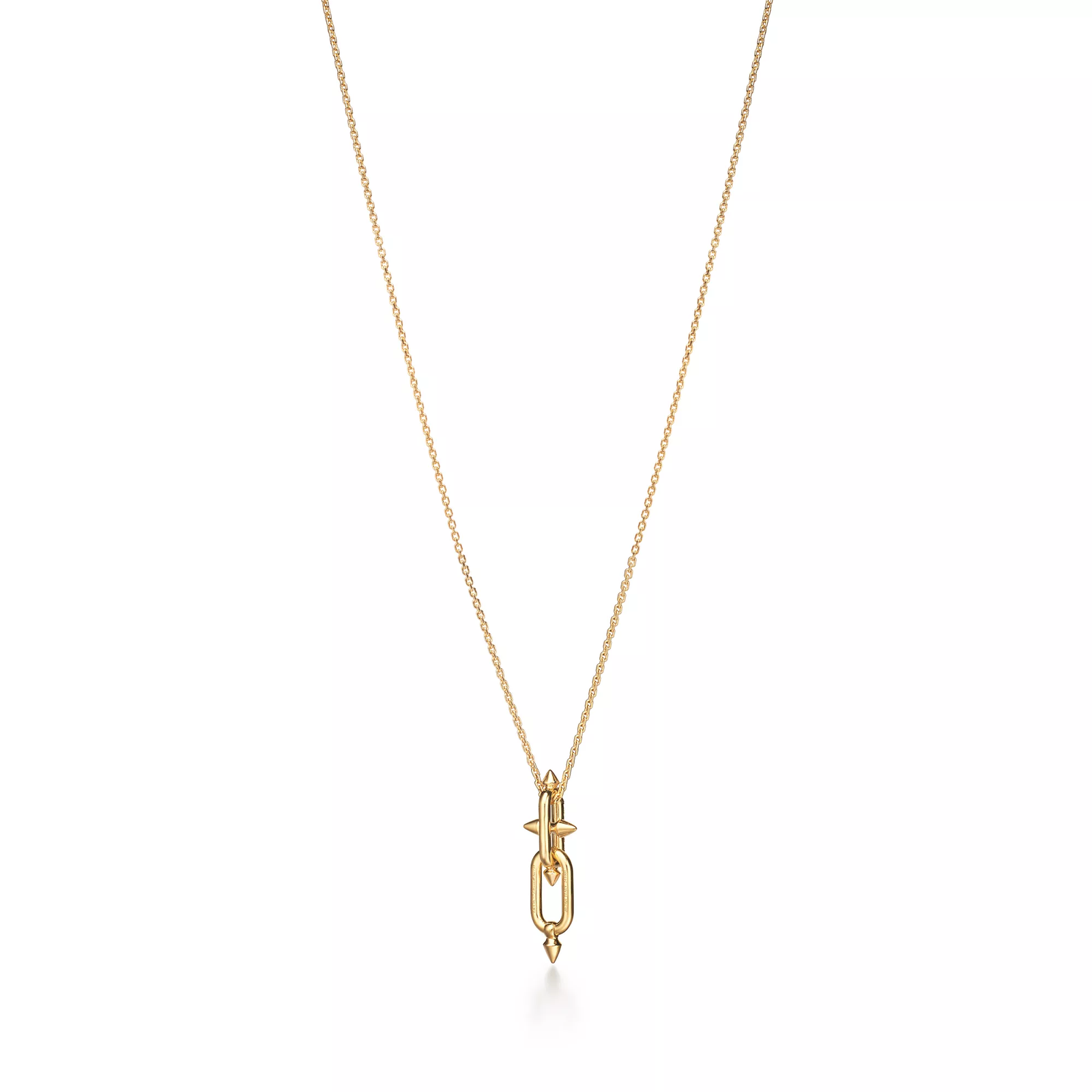Pendant in Yellow Gold with Diamonds