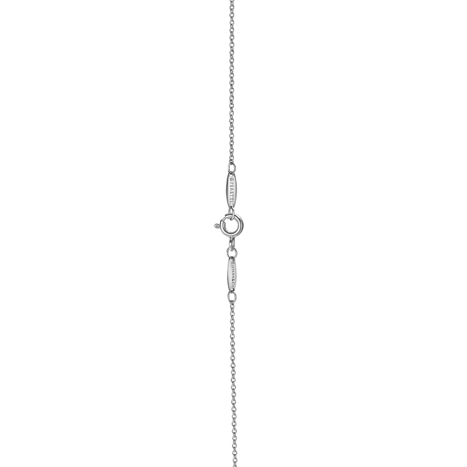 Open Heart and Diamonds by the Yard Set in Sterling Silver