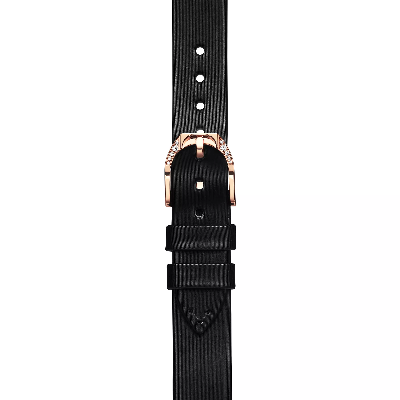 32 mm Round Watch in Rose Gold with Diamonds