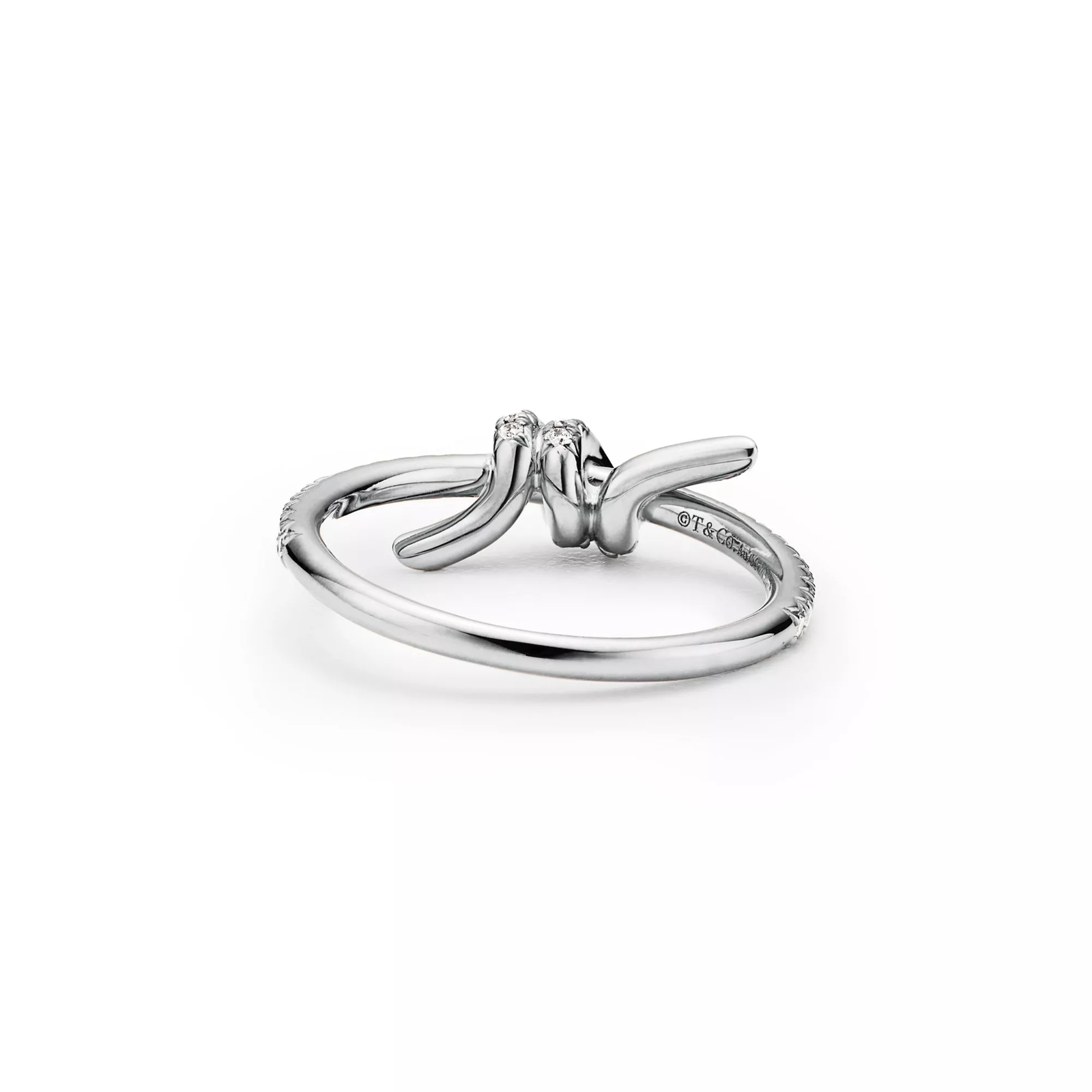 Ring in White Gold with Diamonds