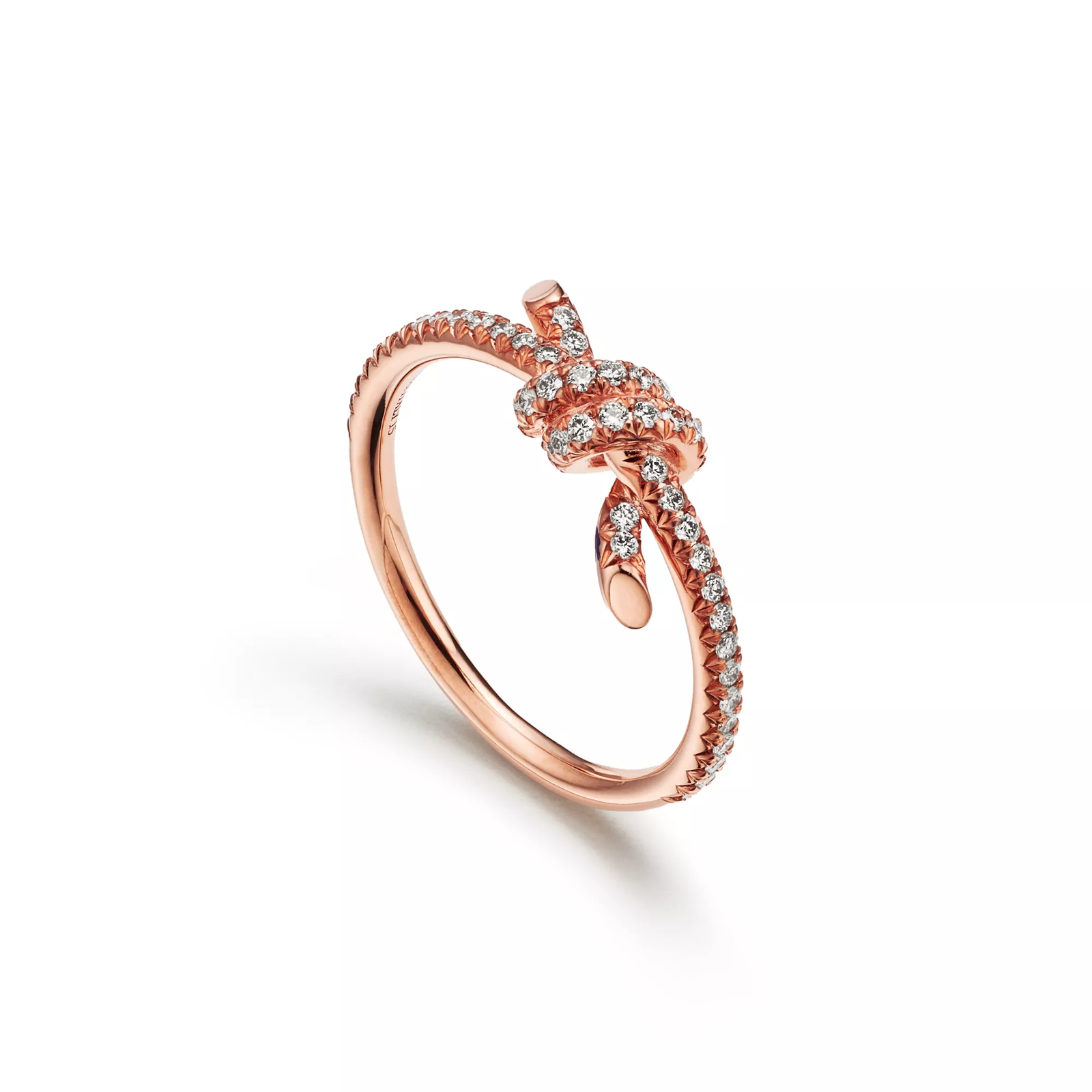 Ring in Rose Gold with Diamonds