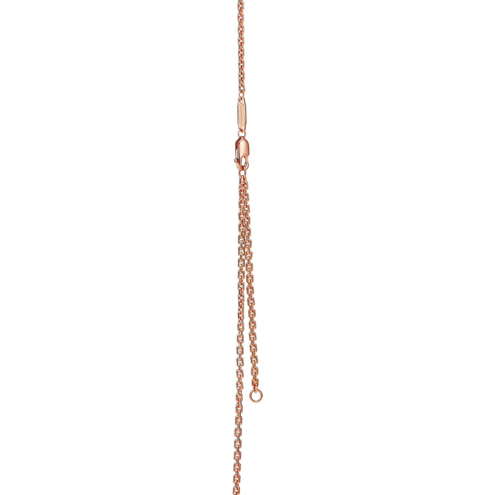 Small Pendant in Rose Gold with Diamonds
