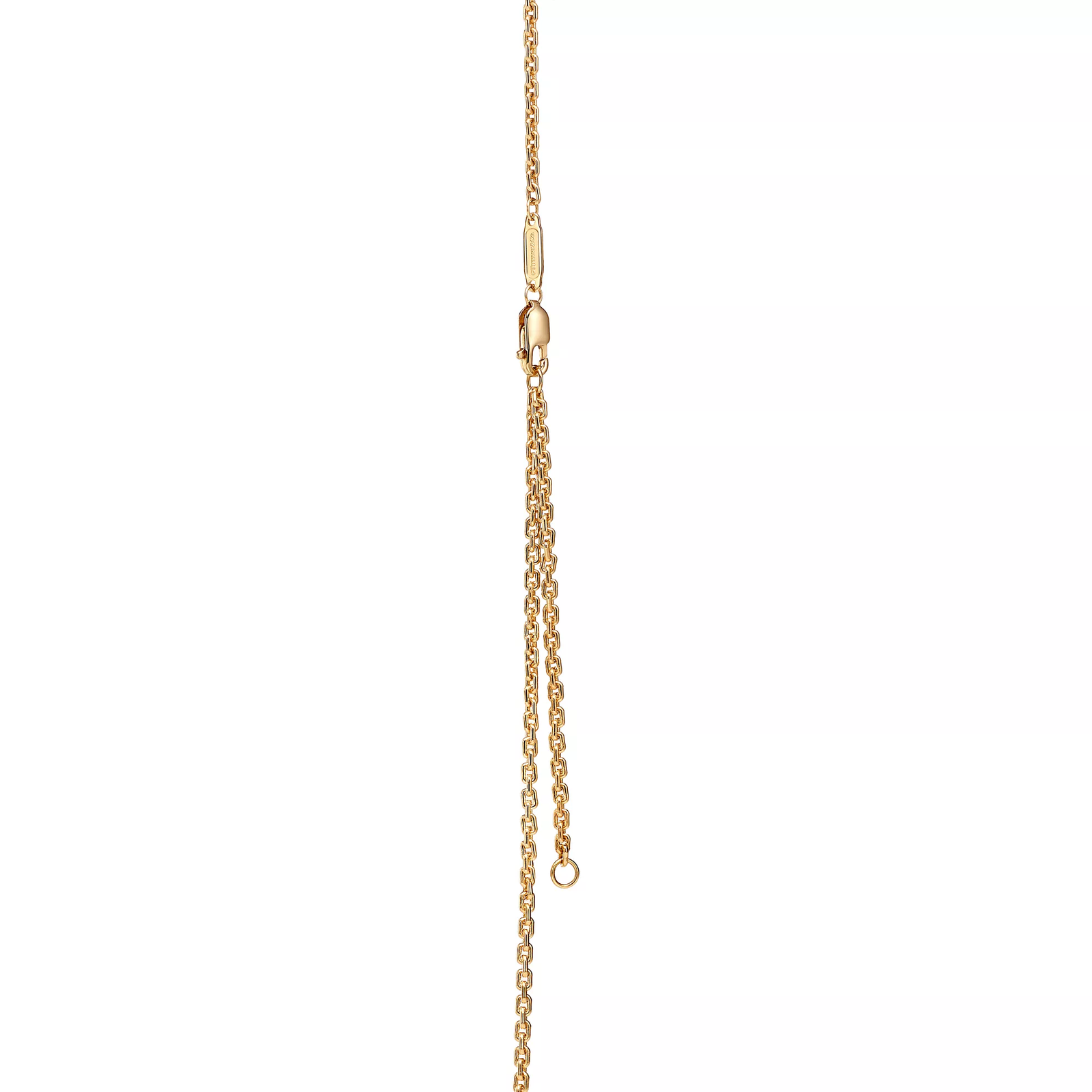 Small Pendant in Yellow Gold with Diamonds