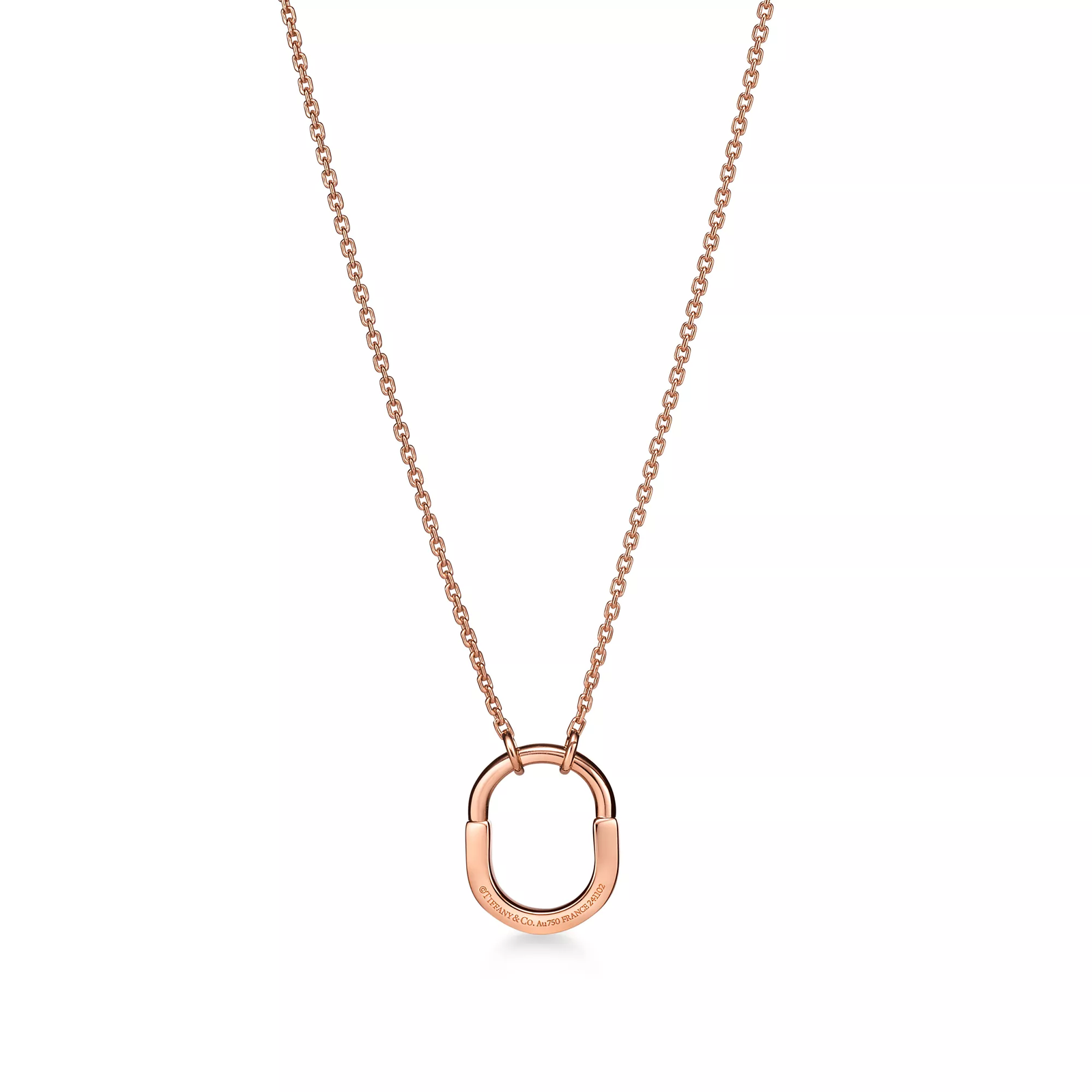 Small Pendant in Rose Gold