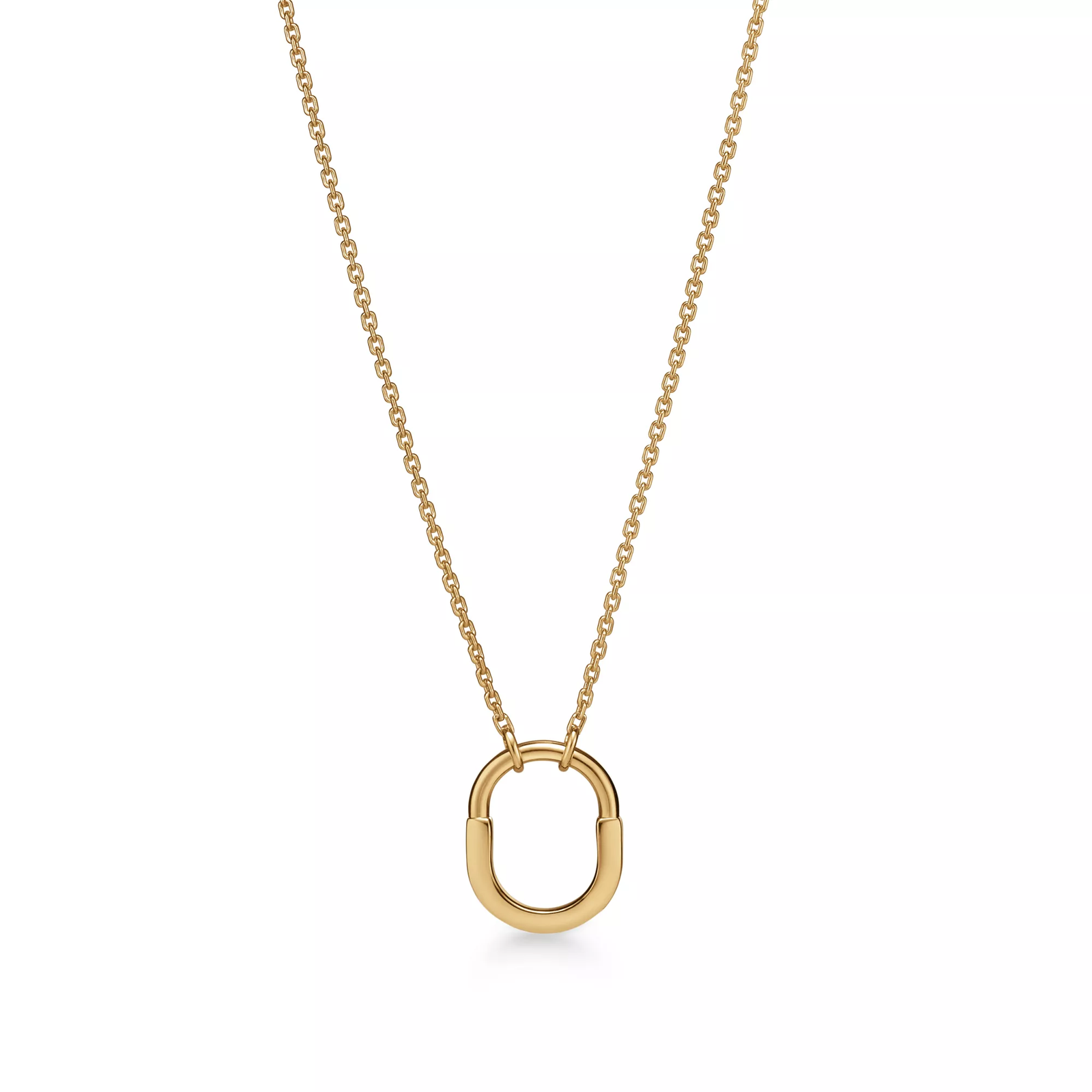 Small Pendant in Yellow Gold