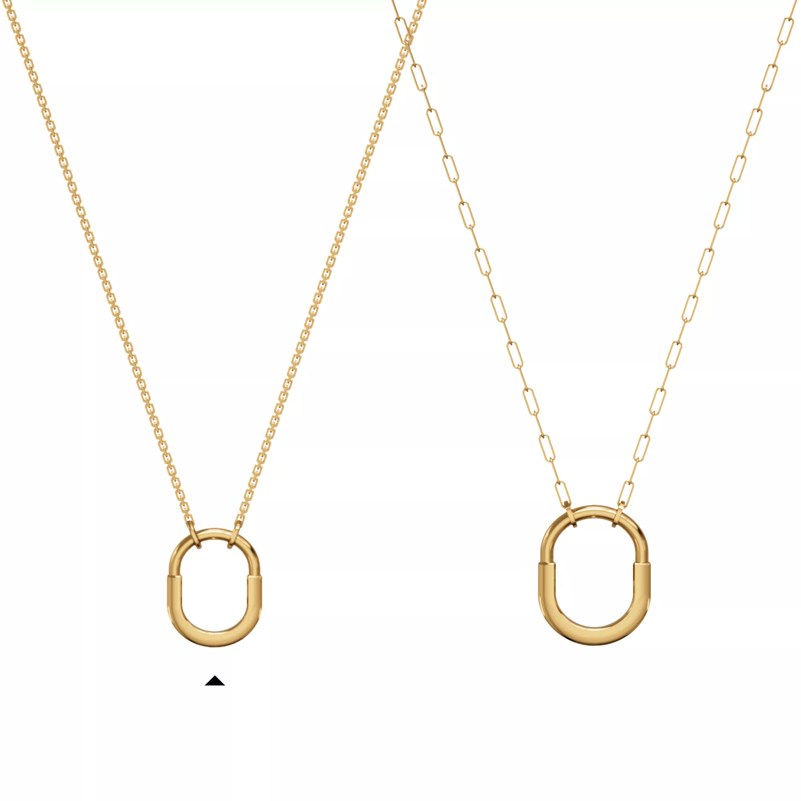 Small Pendant in Yellow Gold