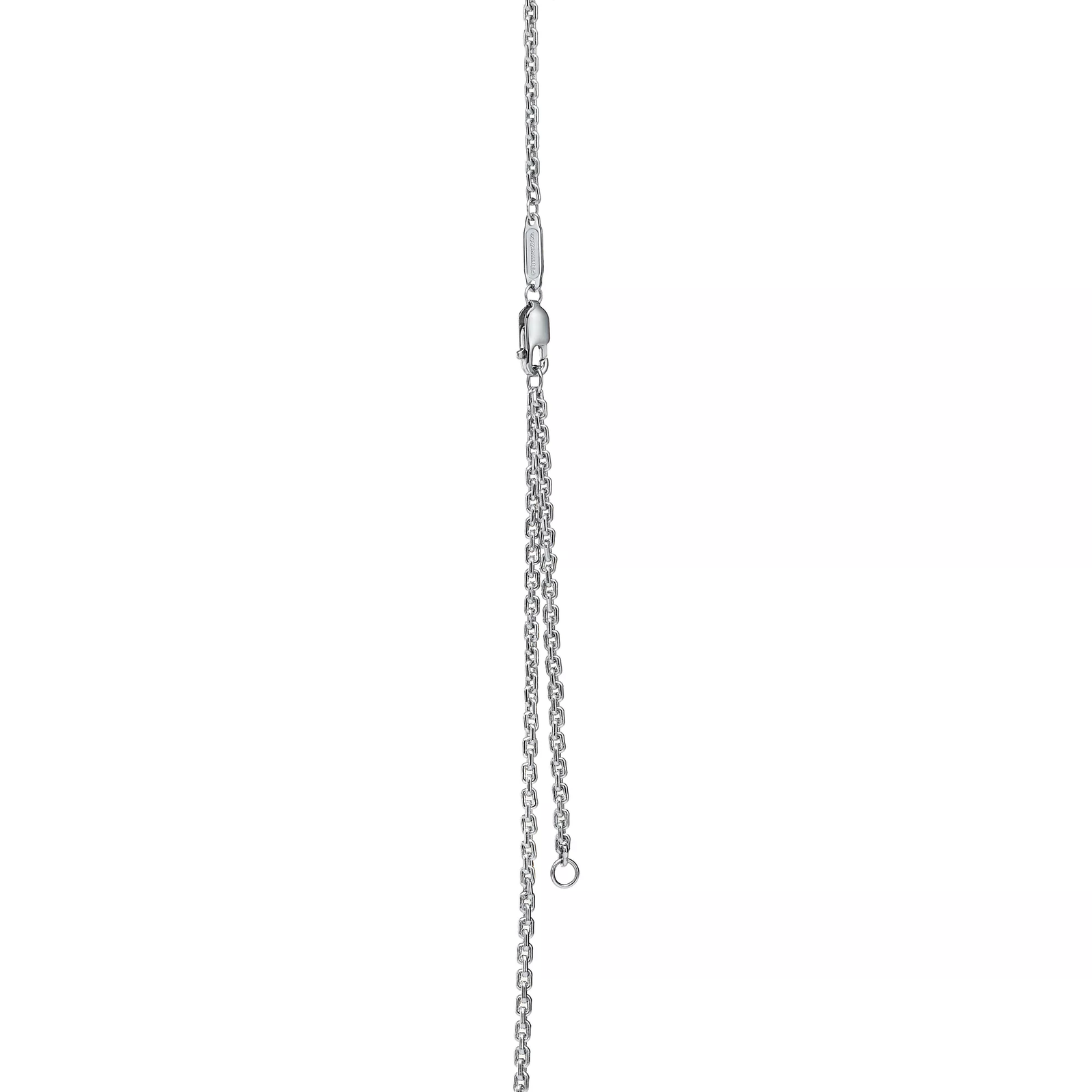Small Pendant in White Gold