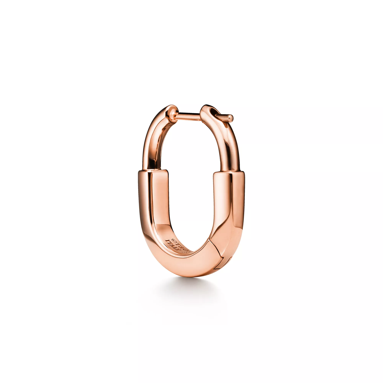 Small Earrings in Rose Gold