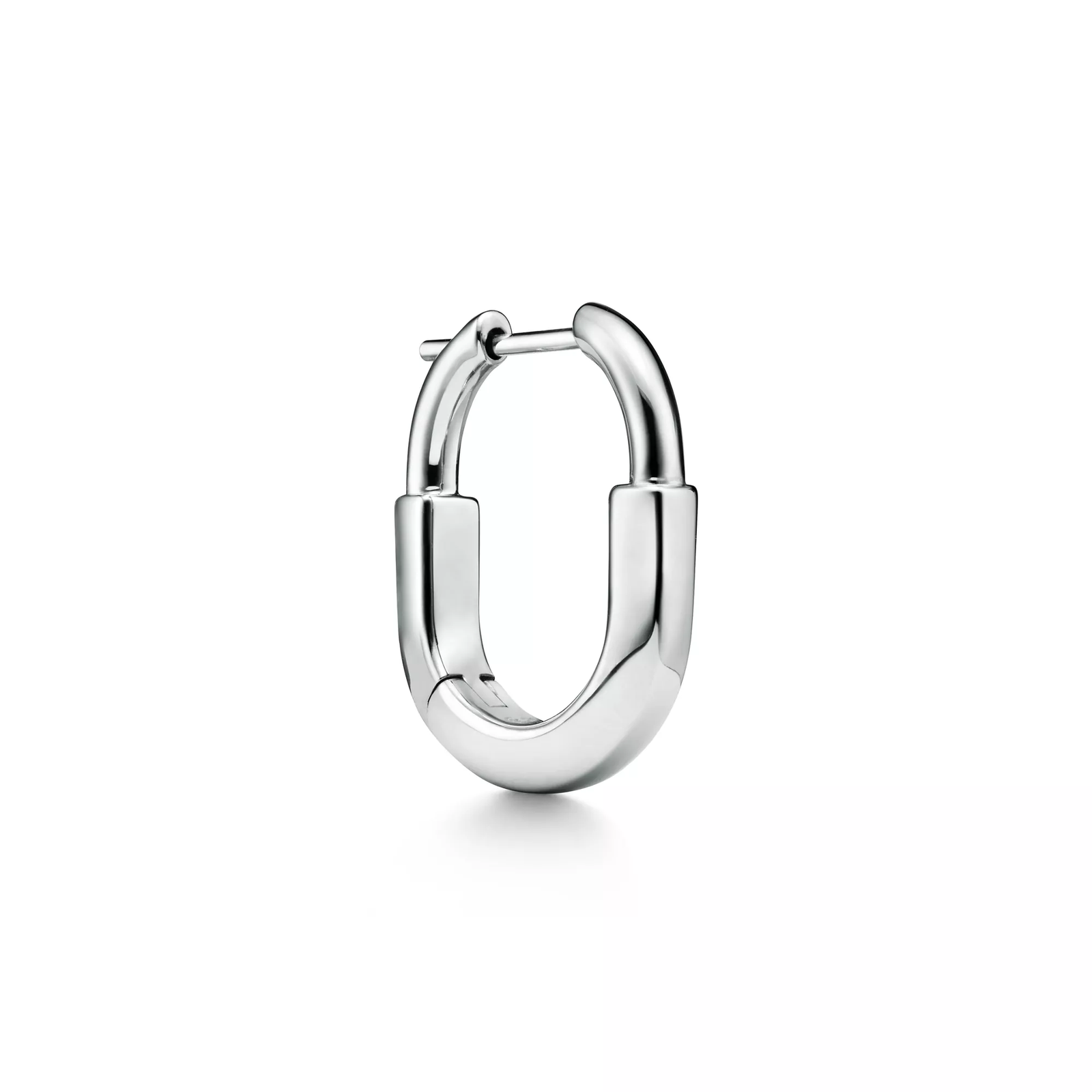 Small Earrings in White Gold