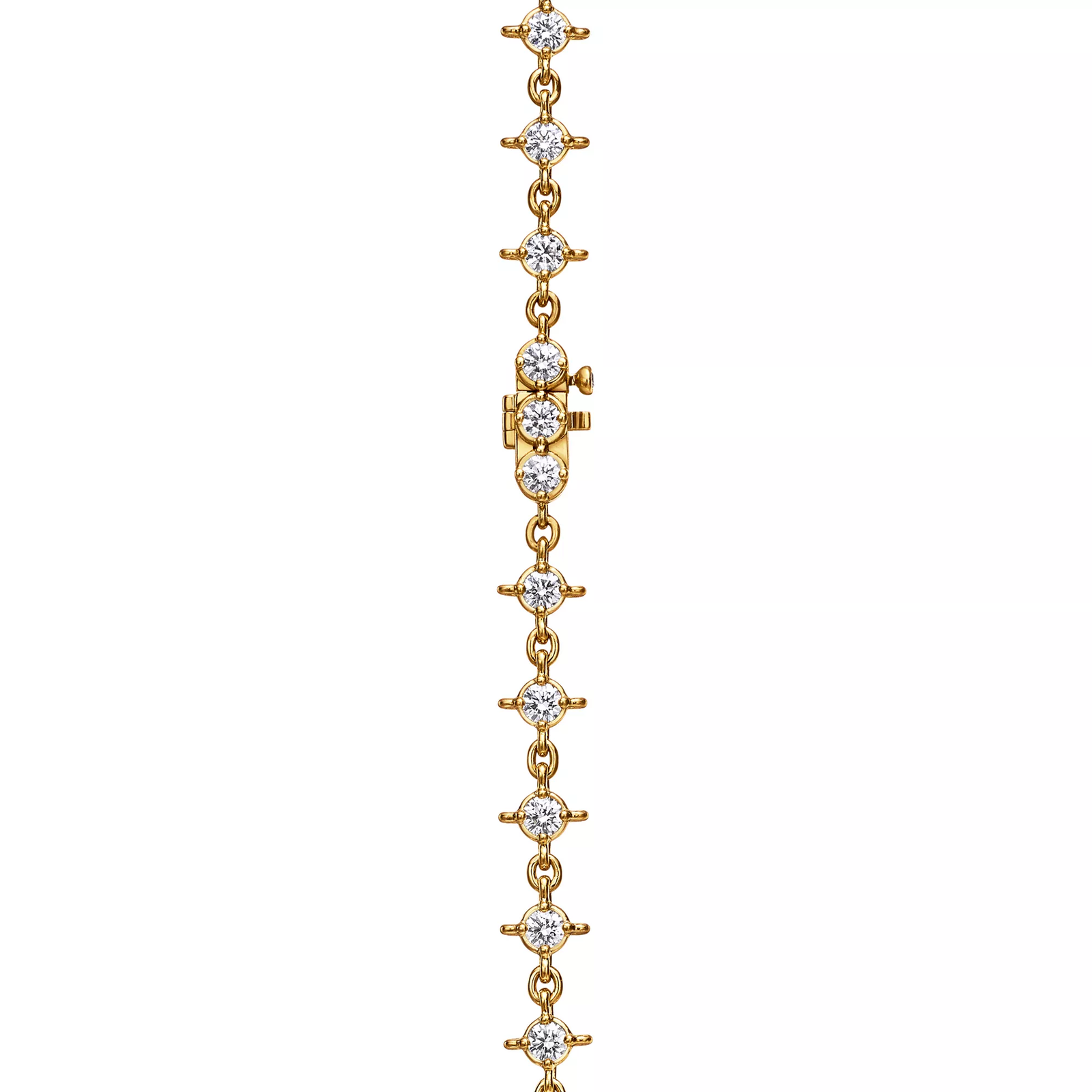 Pendant in Gold and Platinum with Diamonds