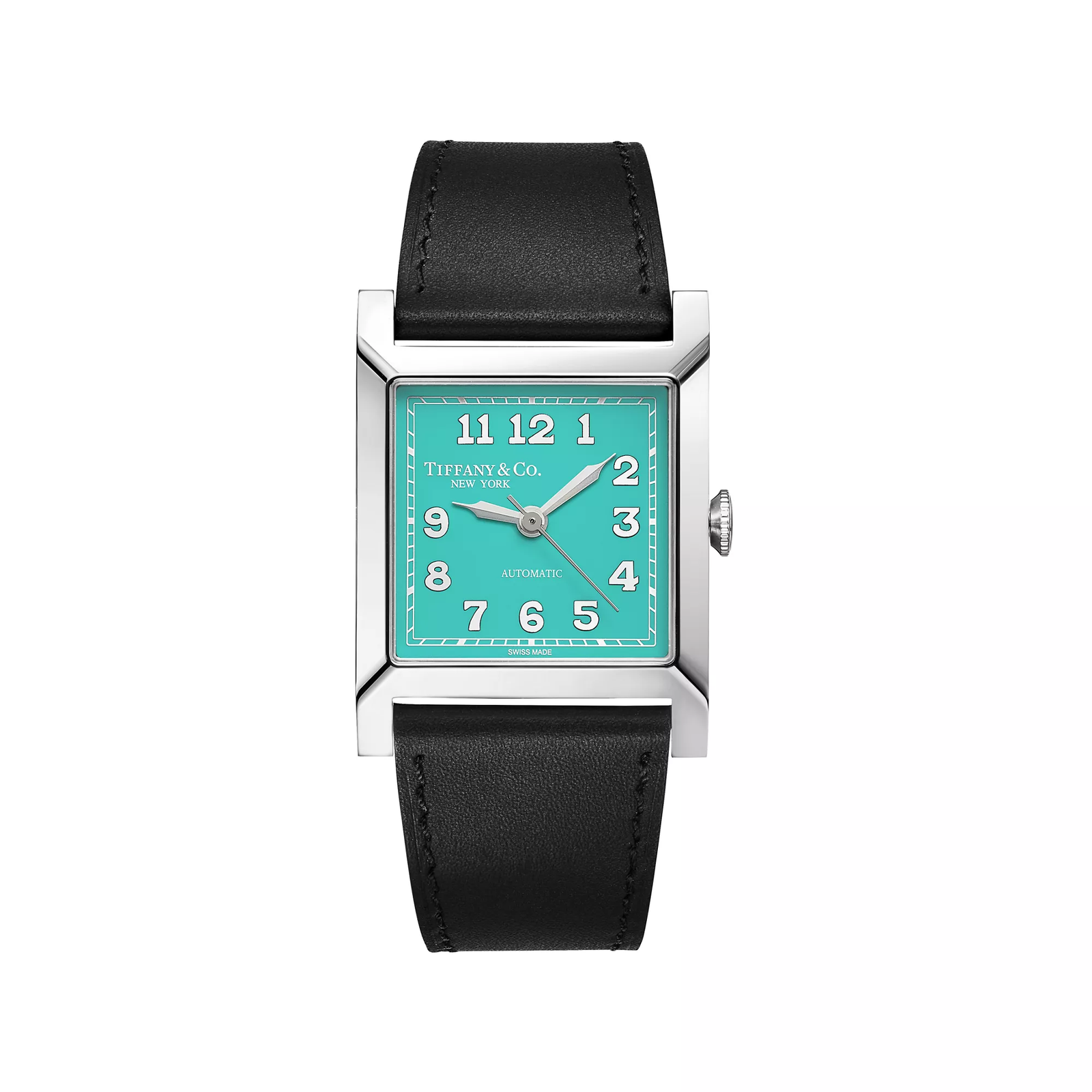 30 mm Watch in Steel with a Tiffany Blue Dial