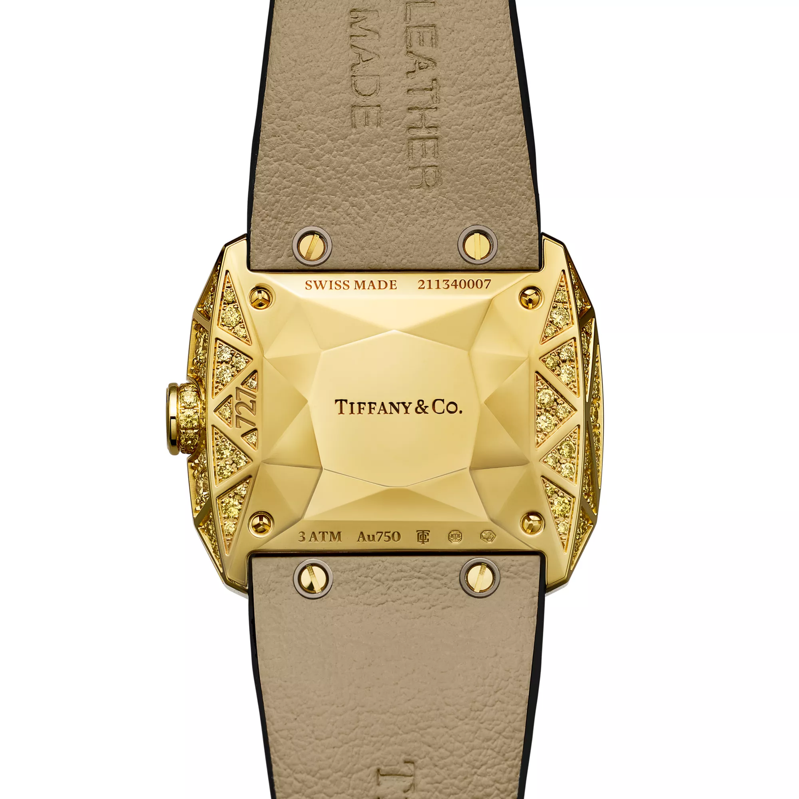 Watch in Yellow Gold with Yellow Diamonds