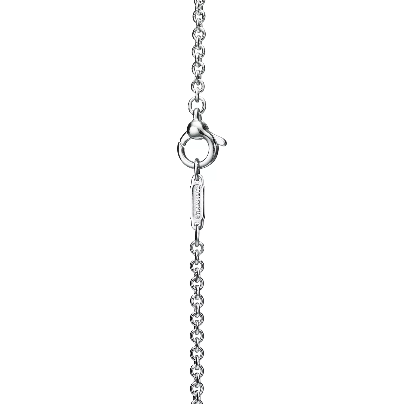 Full Heart Pendant in Sterling Silver with Tiffany Blue