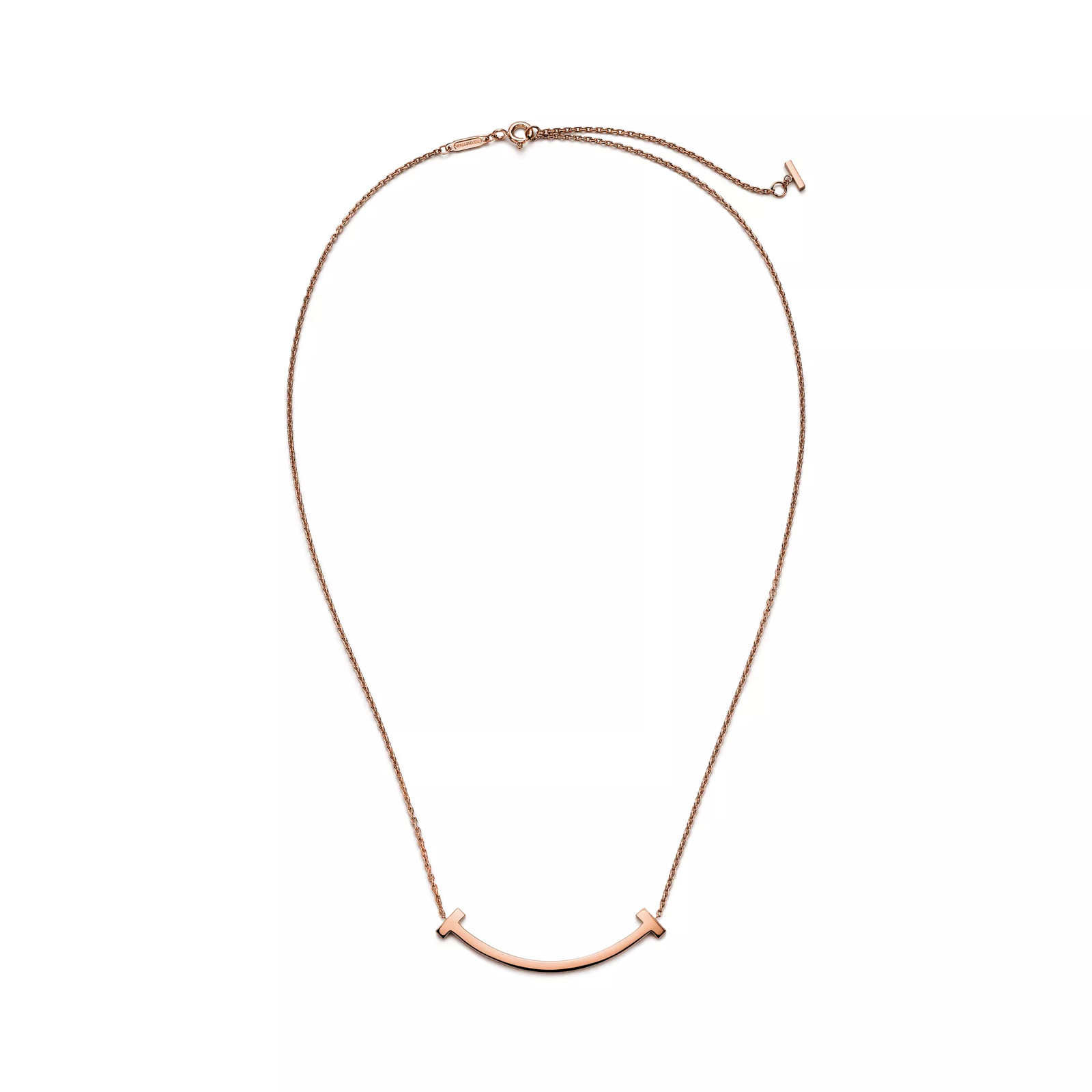 Smile Medium Pendant in Rose Gold