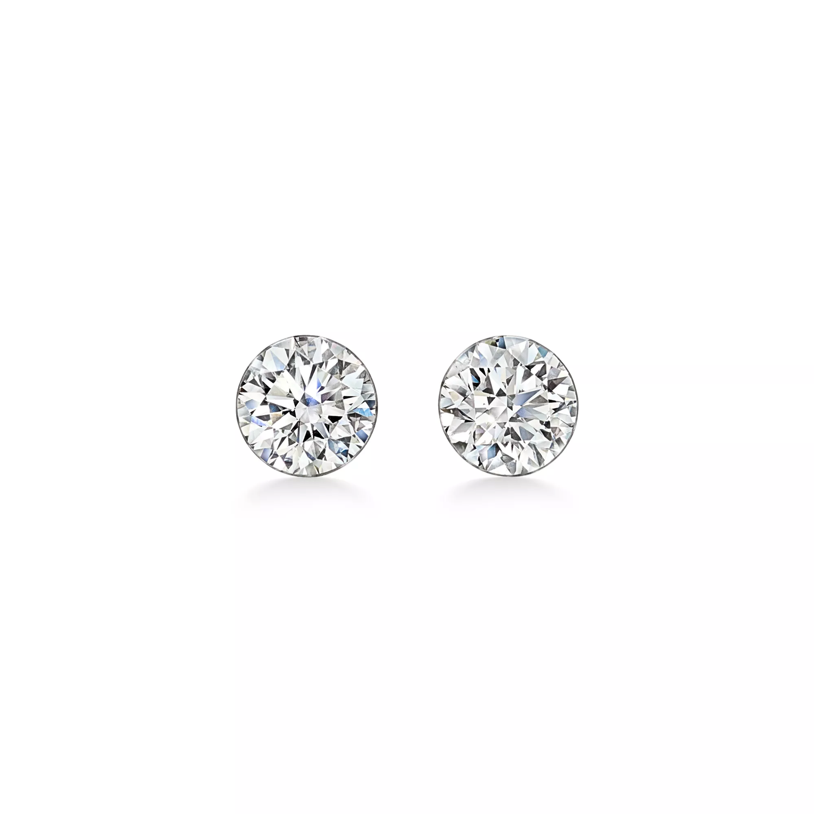Diamond Earrings in Platinum