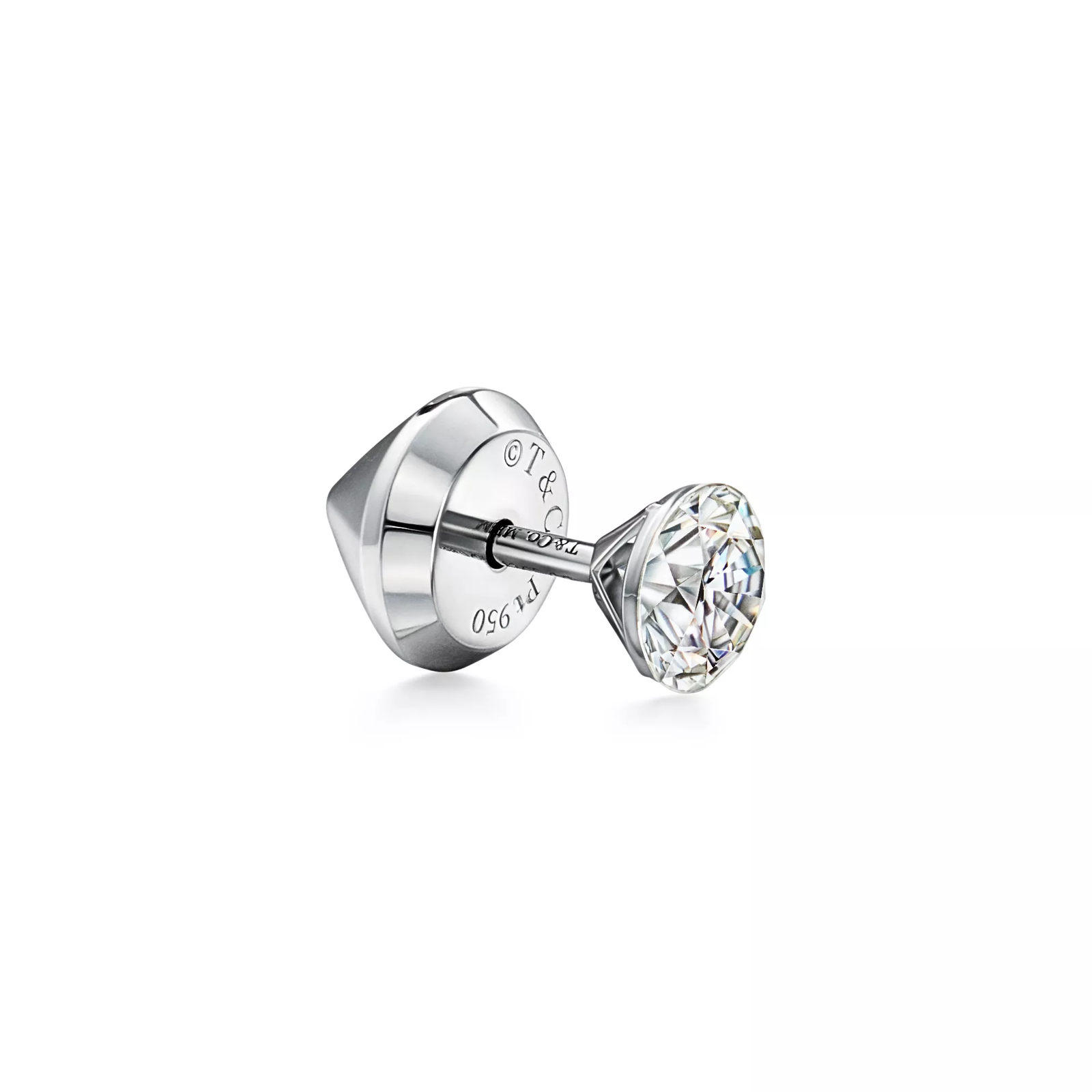Diamond Earrings in Platinum