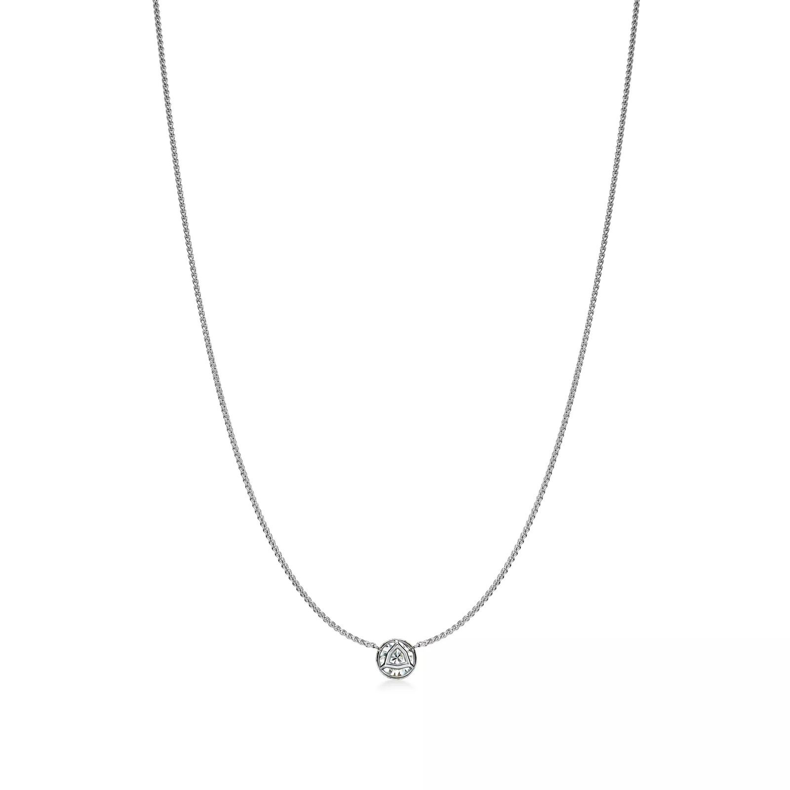 Diamond Pendant in Platinum