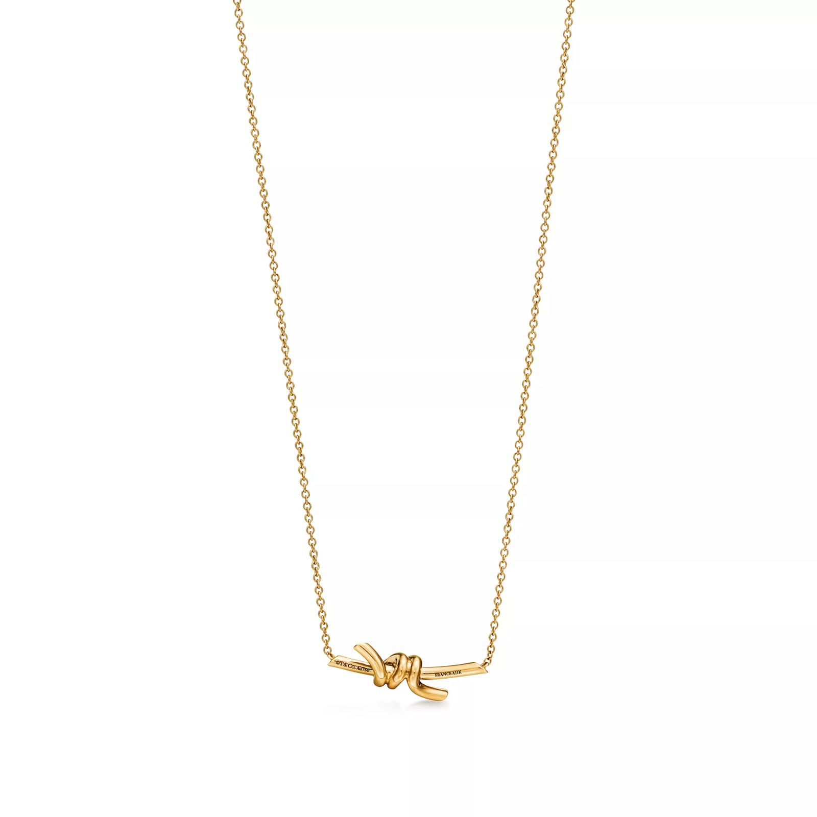 Small Pendant in Yellow Gold