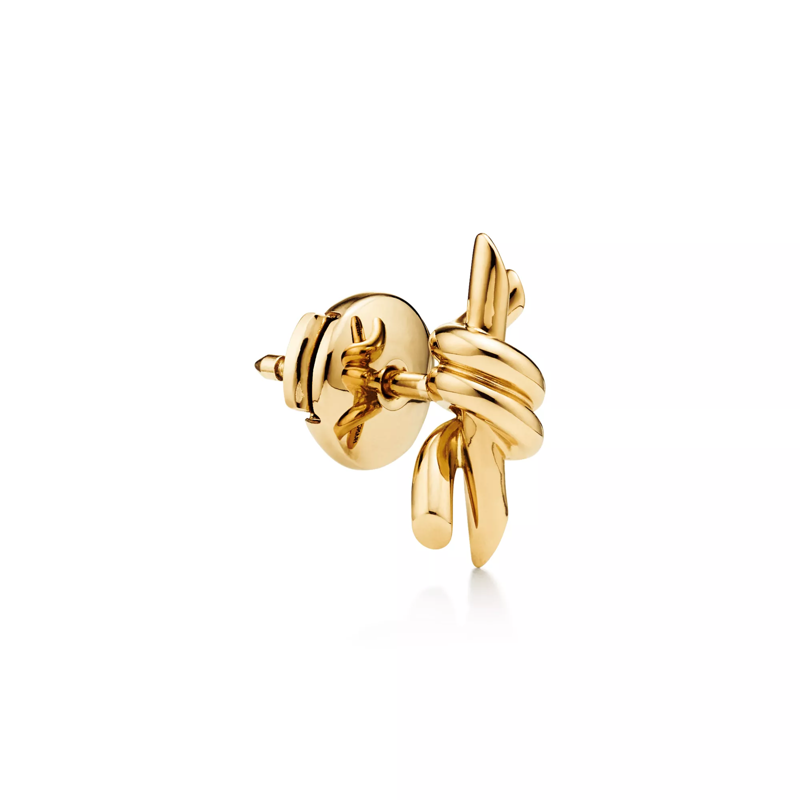 Small Earrings in Yellow Gold