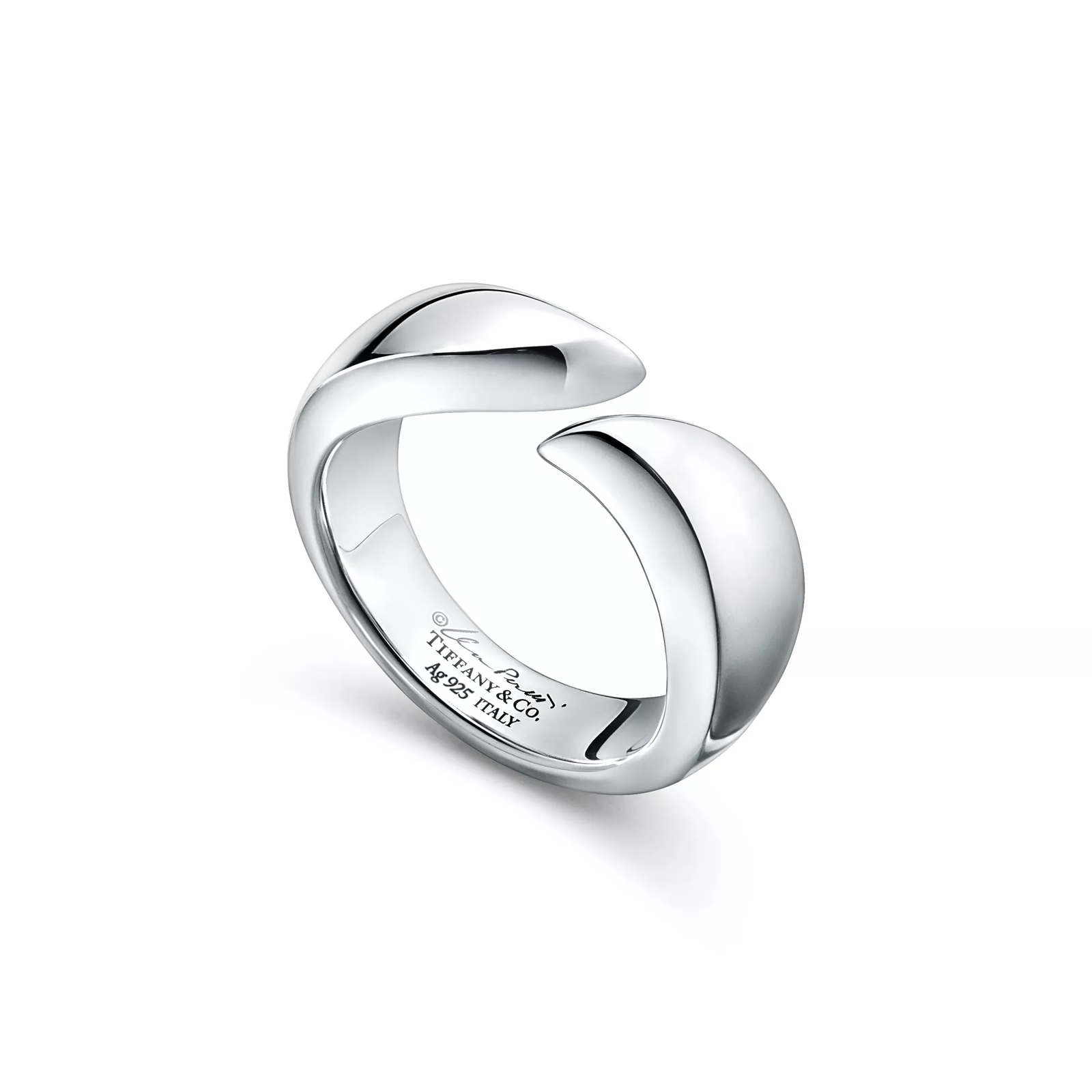 Feather Ring in Sterling Silver