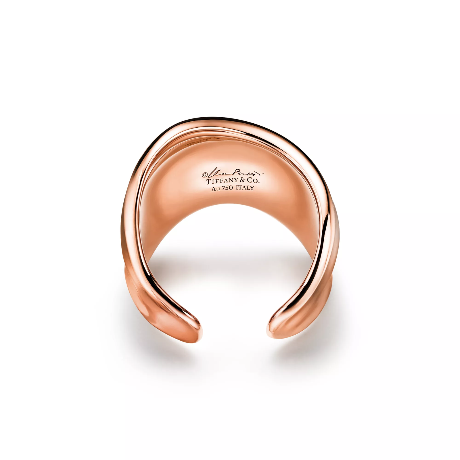 Bone Ring in Rose Gold
