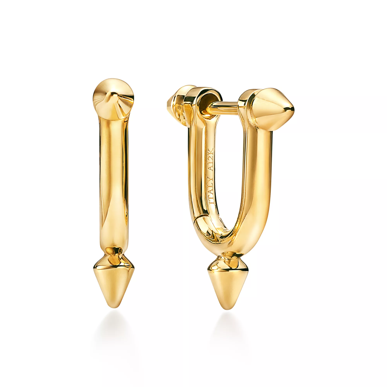 Small Earrings in Yellow Gold