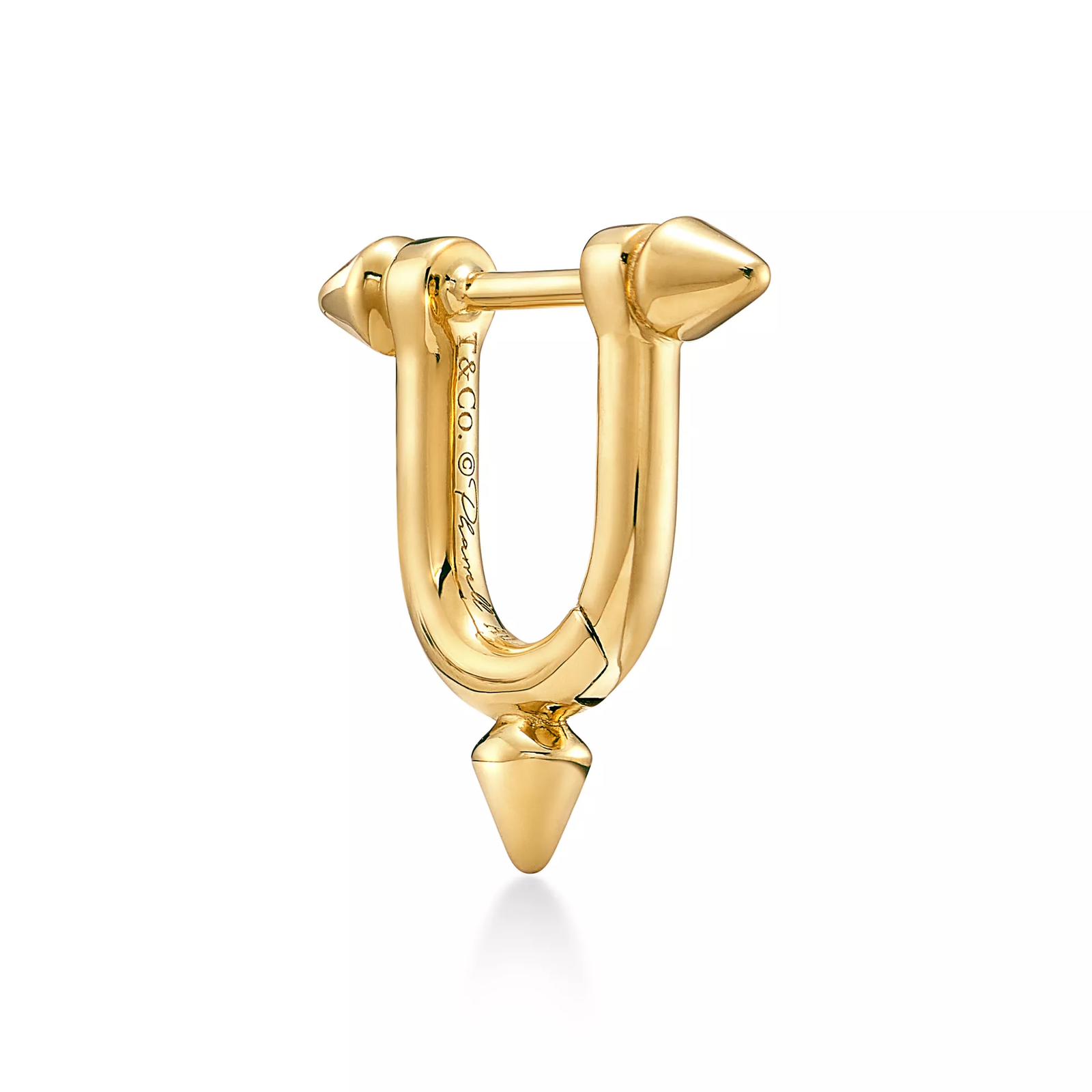 Small Earrings in Yellow Gold