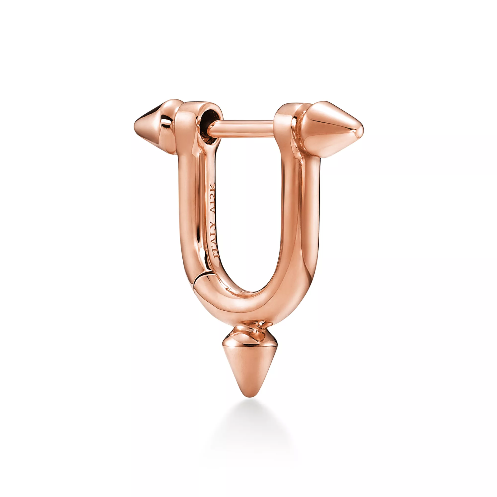 Small Earrings in Rose Gold