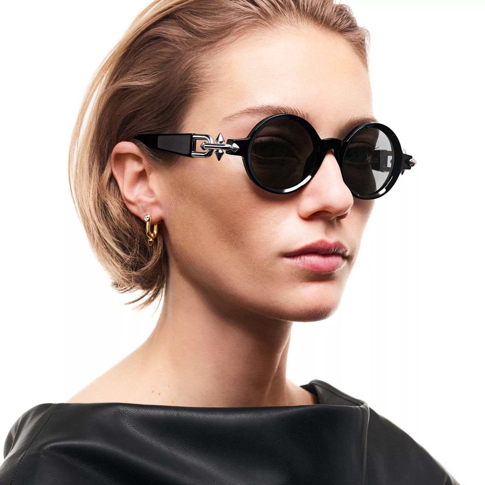 ARCHITECT Sunglasses in Black Acetate