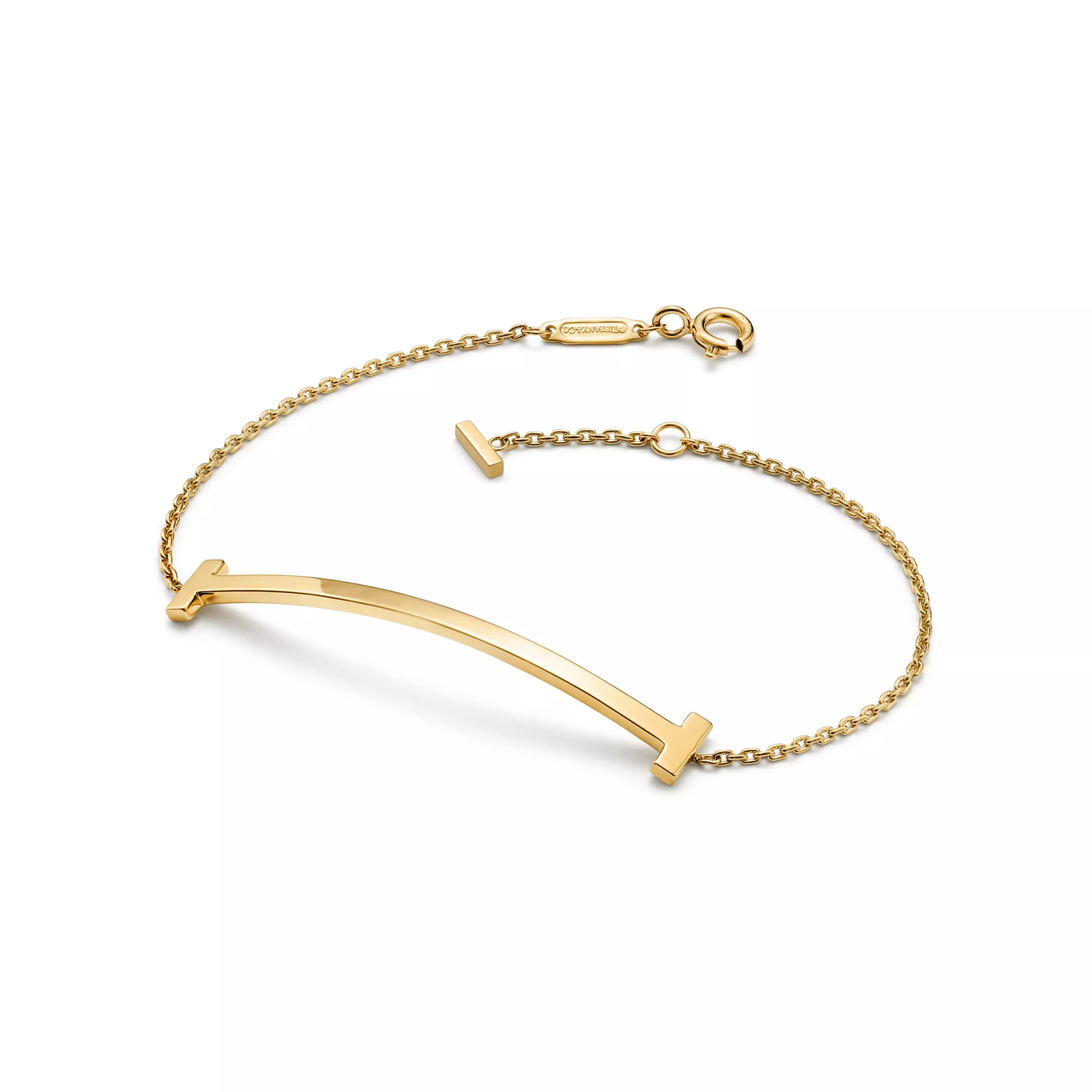 Smile Medium Bracelet in Yellow Gold