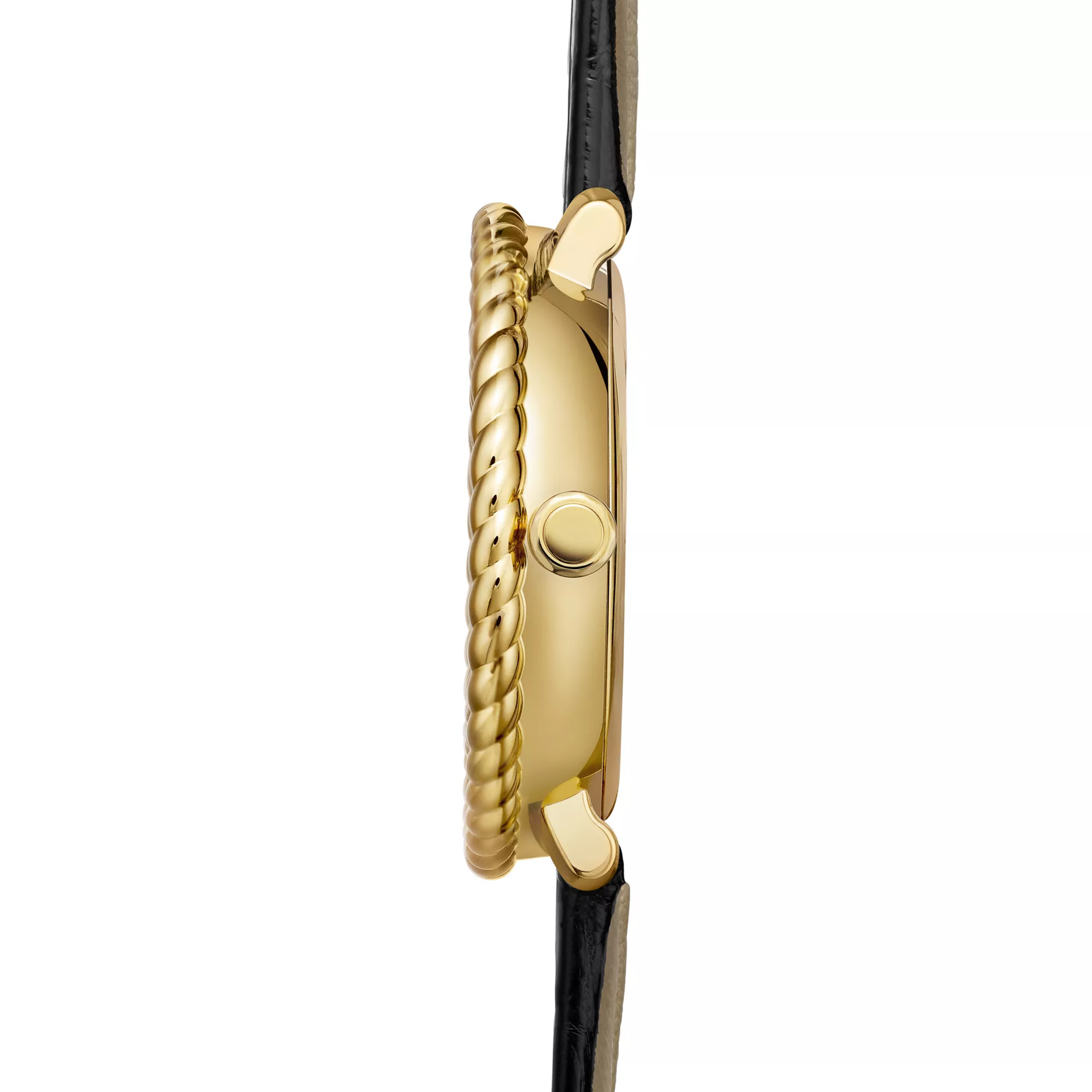 Watch in Yellow Gold with Diamonds