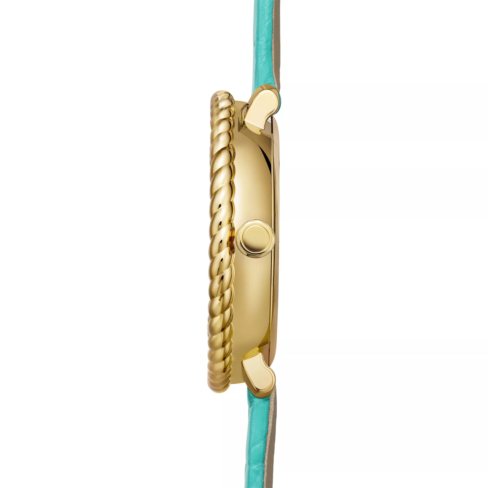 Watch in Yellow Gold with Diamonds