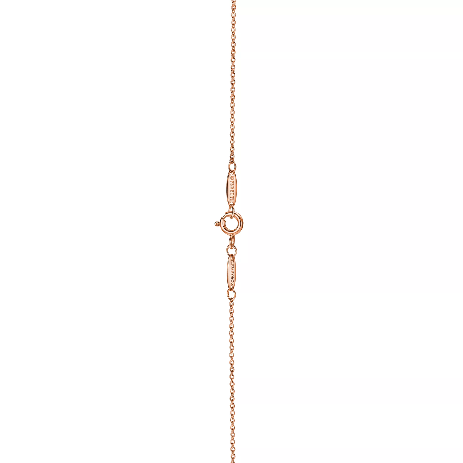 Small Alphabet Pendant in Rose Gold